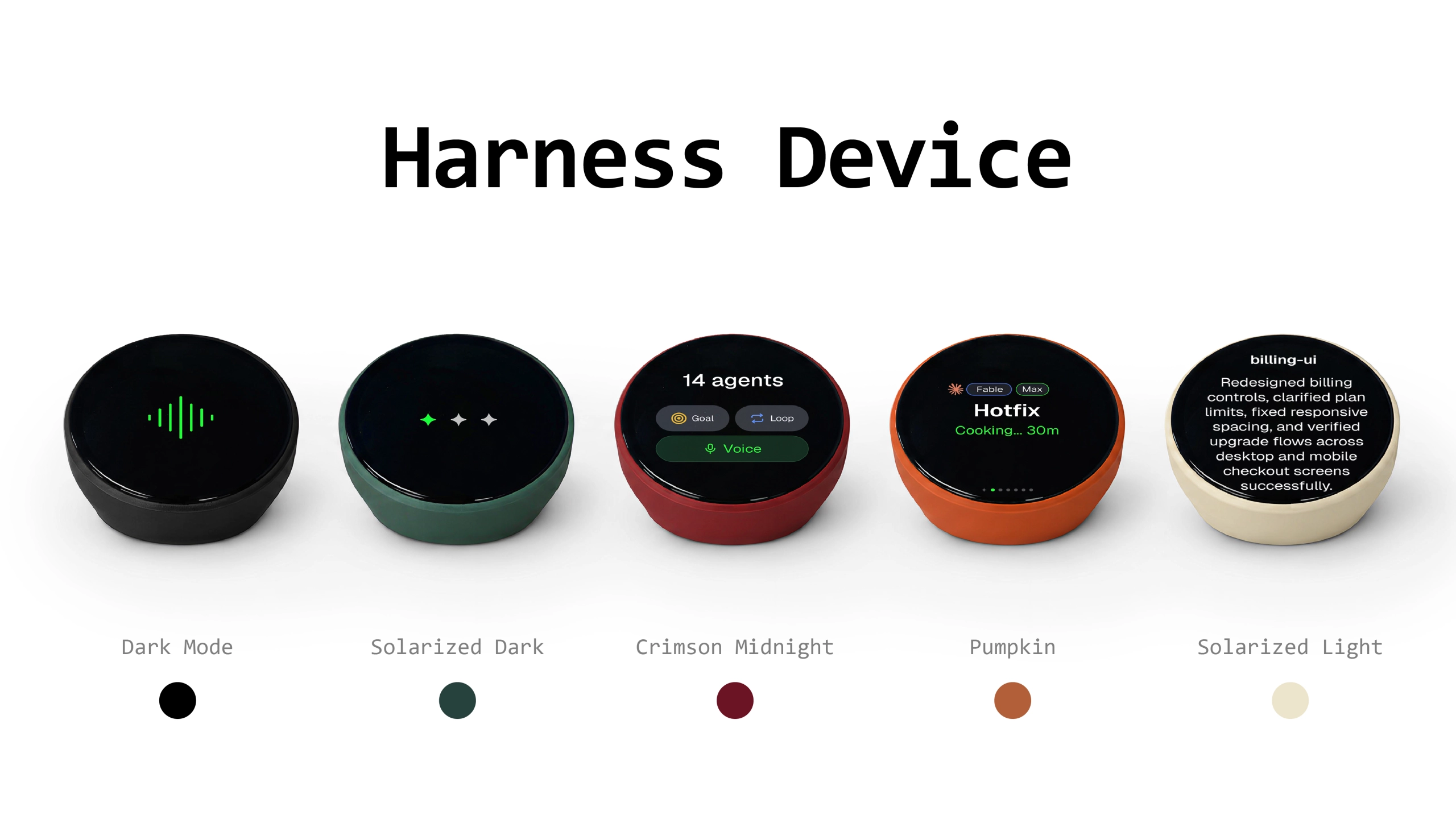 Harness running with herdr