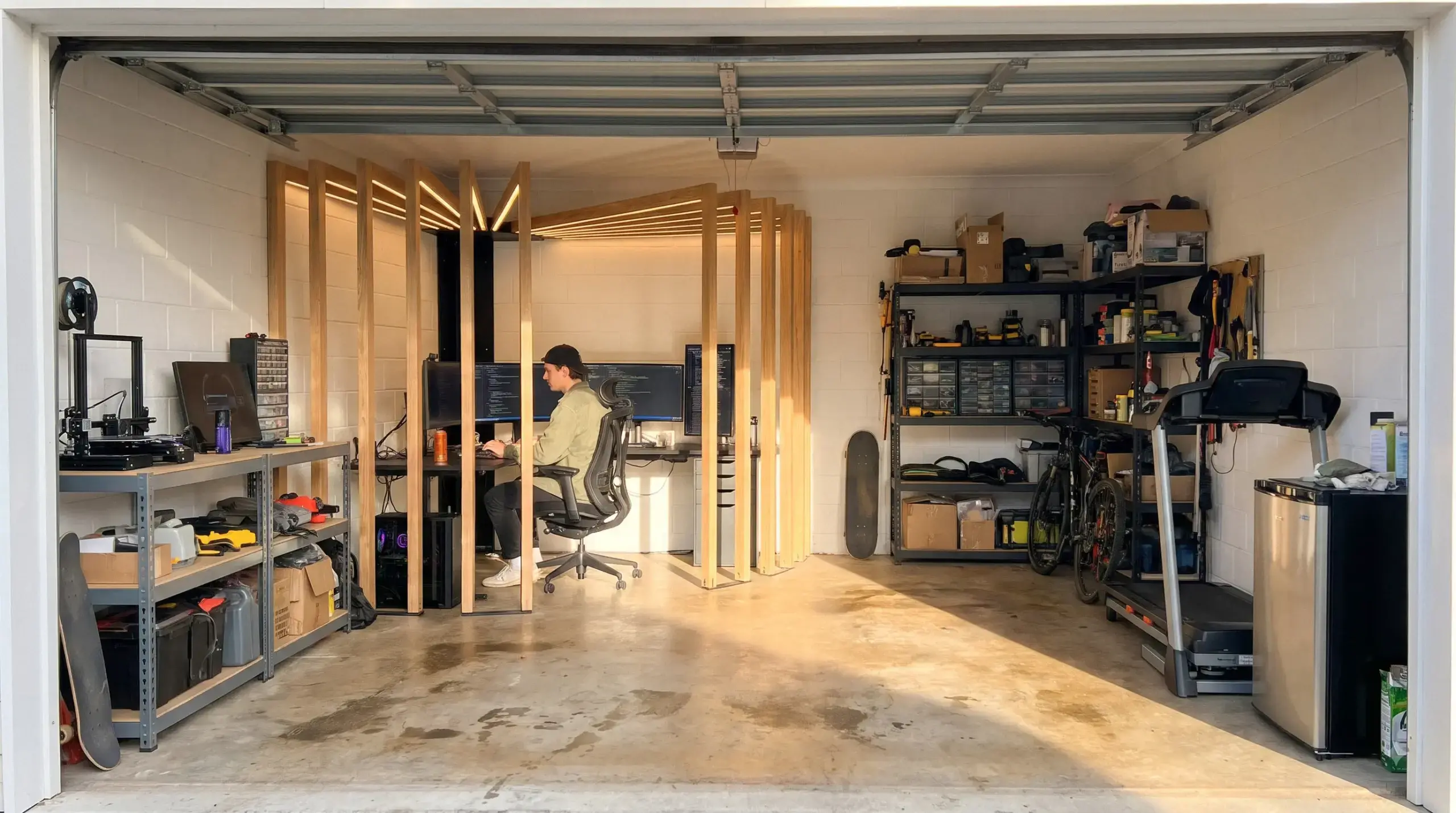 How to Build a Garage Gaming Setup Your PC Can Survive