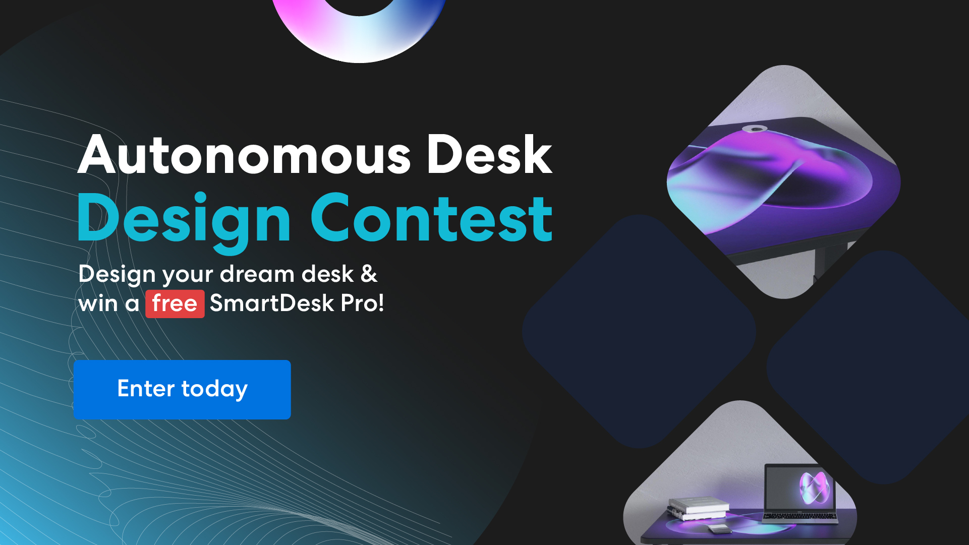 Autonomous Desk Design Contest. Win a free customized SmartDesk Pro!