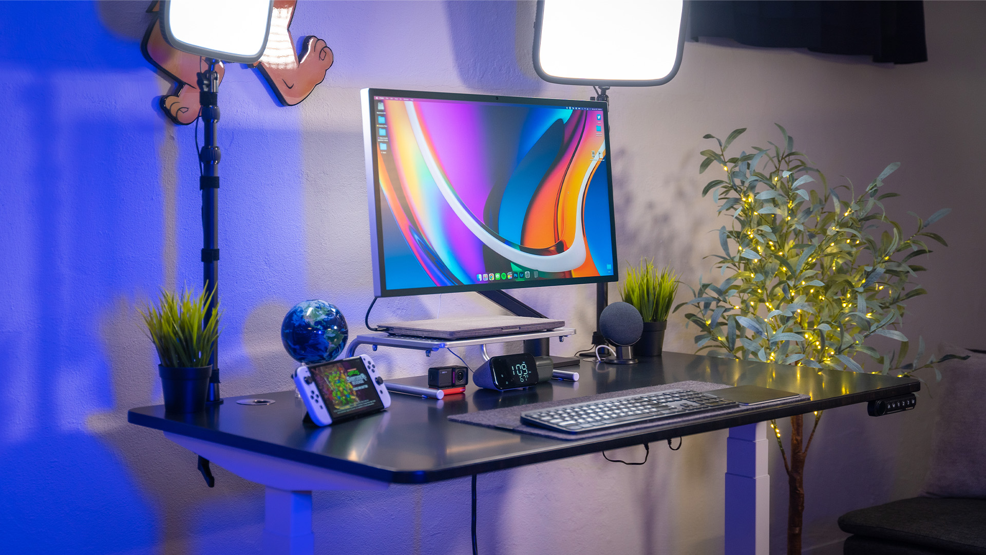 SmartDesk Connect Home office desk with advanced app controls