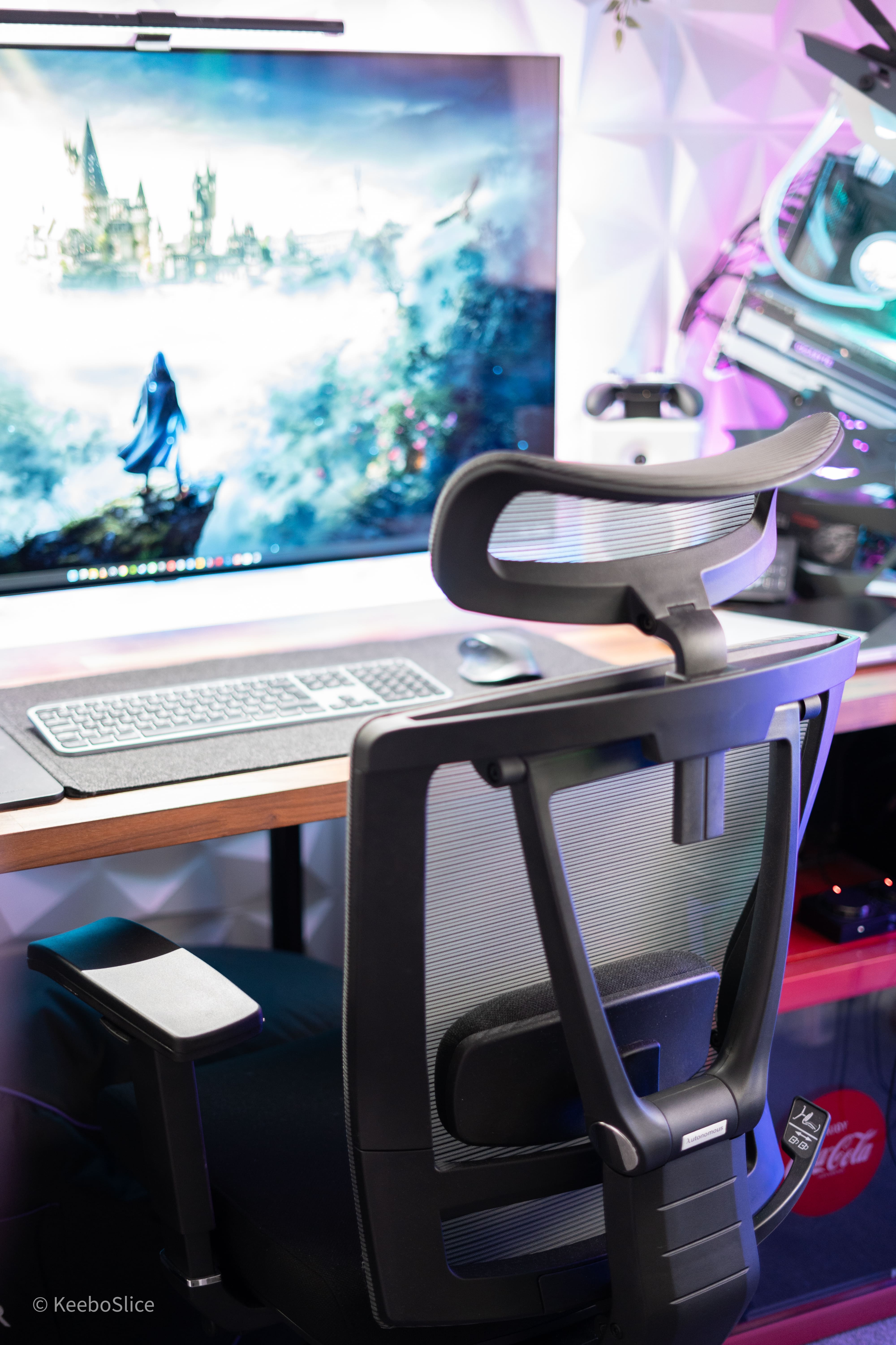 Cool Gray Ergonomic Office Chair Autonomous ErgoChair Pro