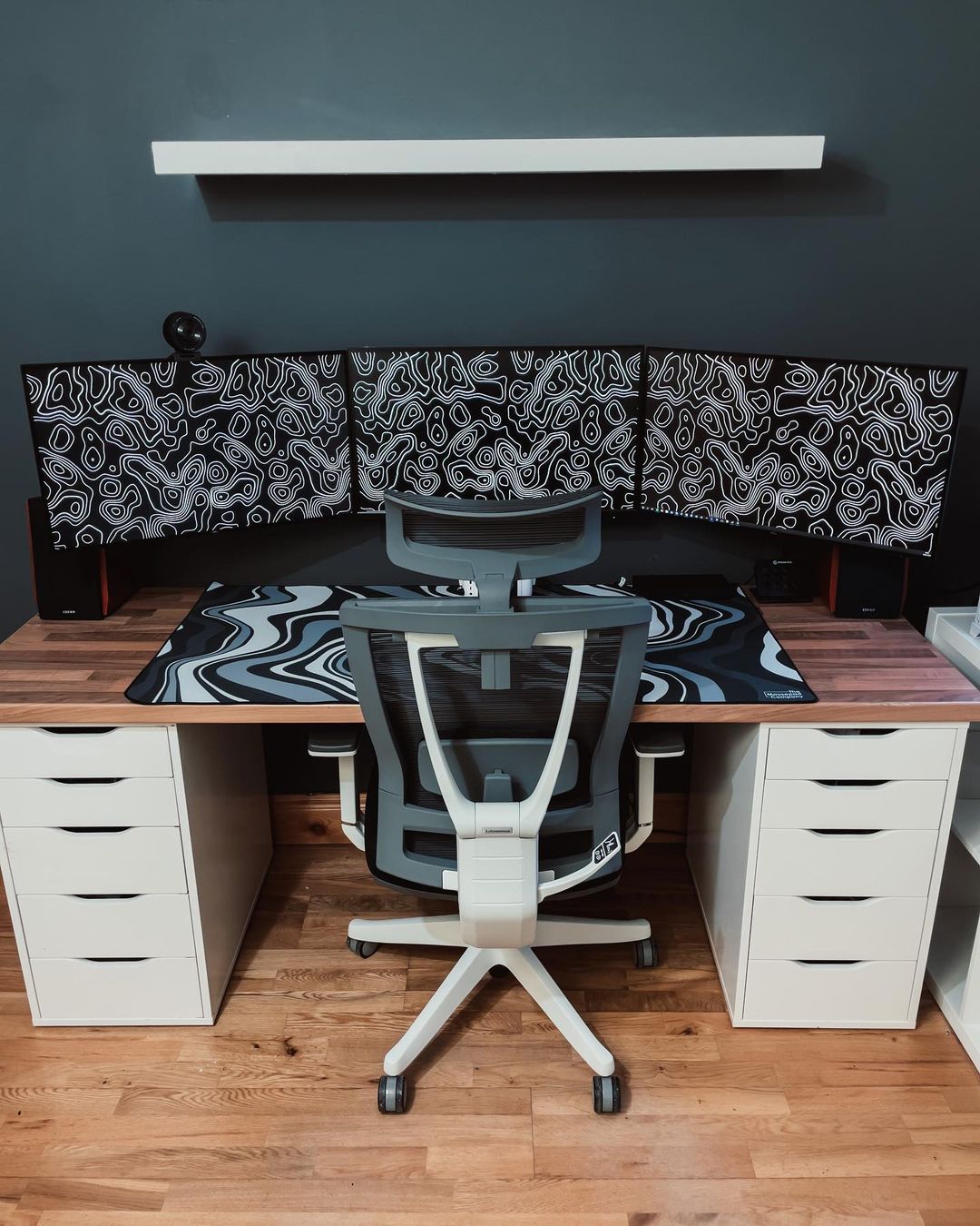 Cool Gray Ergonomic Office Chair Autonomous ErgoChair Pro