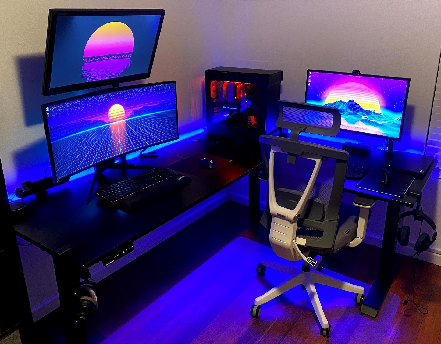 L Shaped Standing Desks The Best Automatic Corner Smartdesk