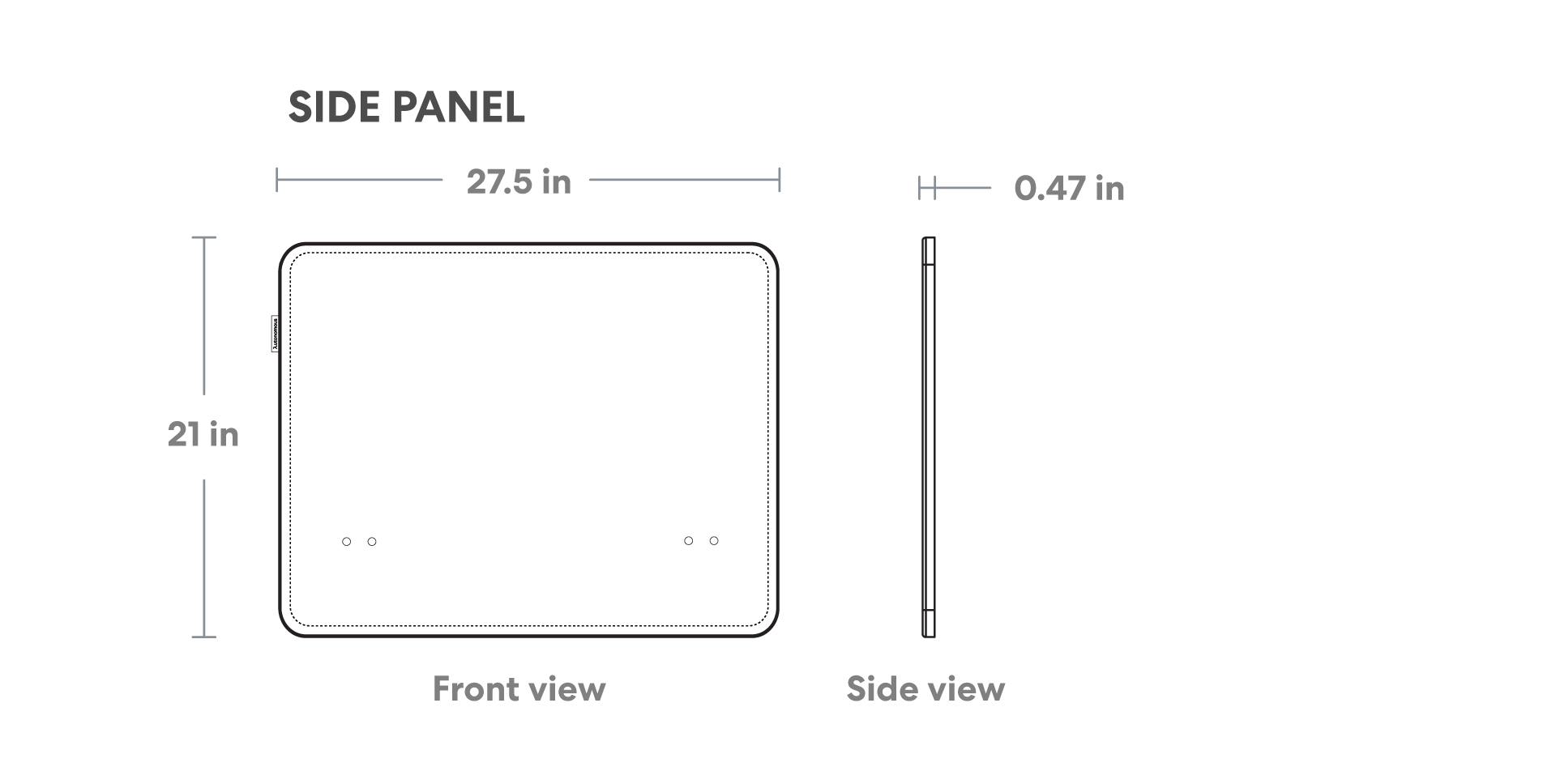 Side Privacy Panel