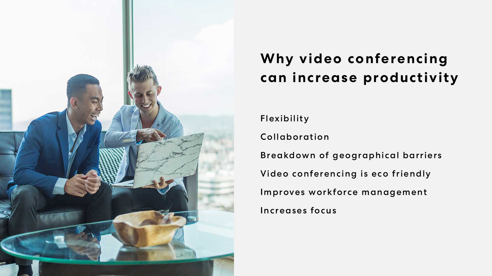 video conferencing can increase productivity