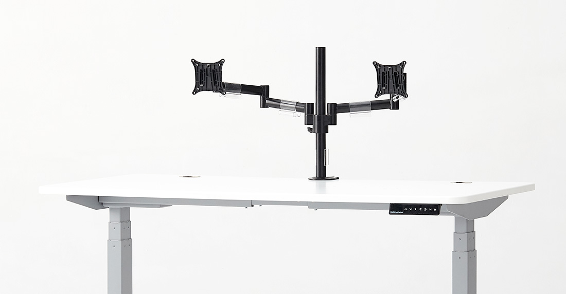 Monitor Arm - Best Dual Monitor Arm Desk Mount by Autonomous