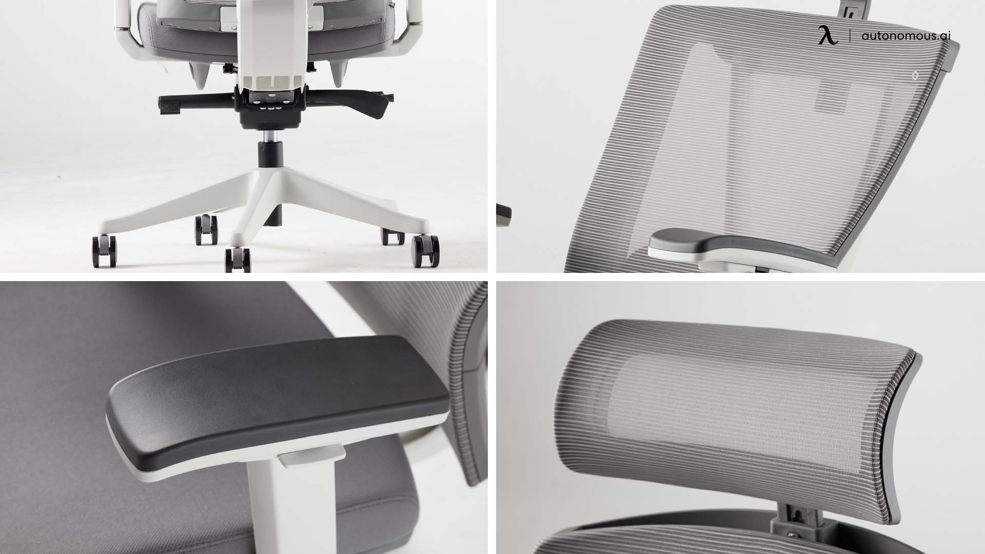 Ergonomic chair components