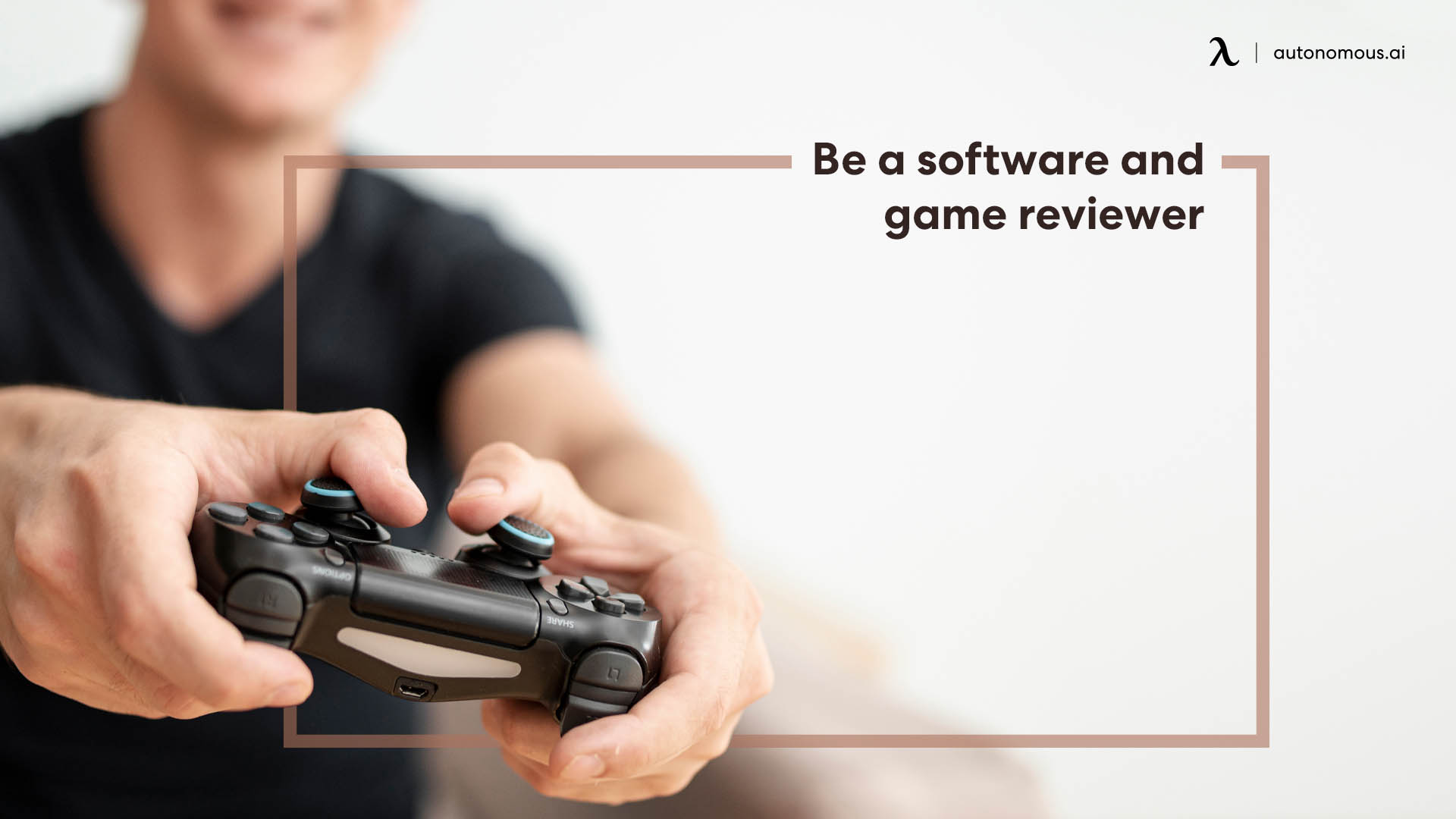 be a software and game reviewer