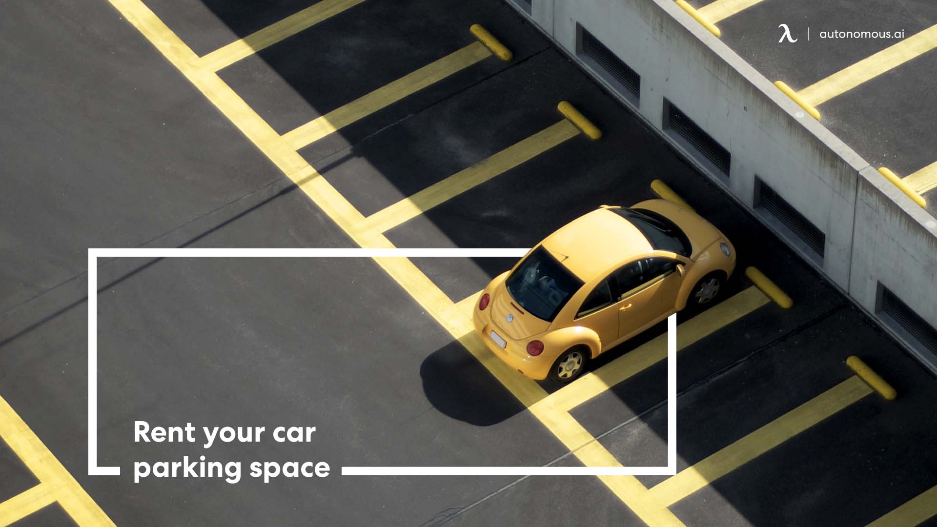 Rent your car parking space