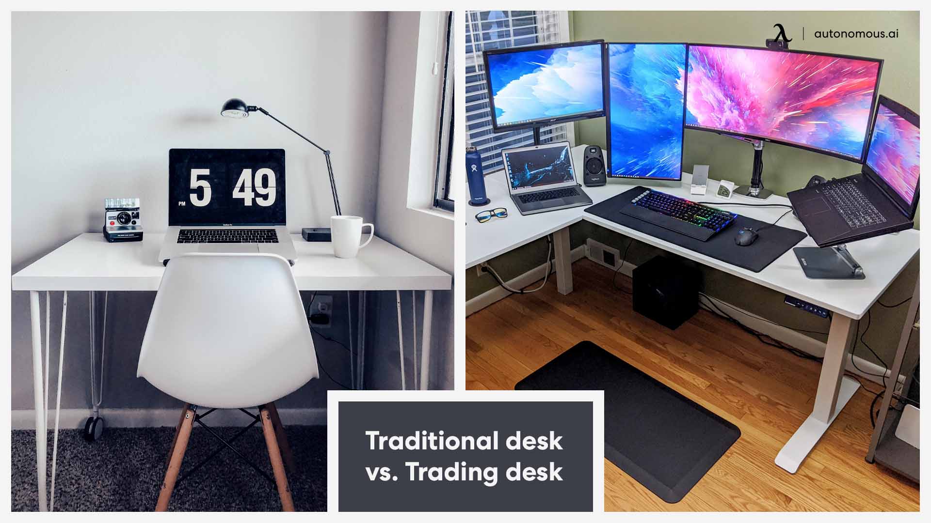 Traditional vs trading desk