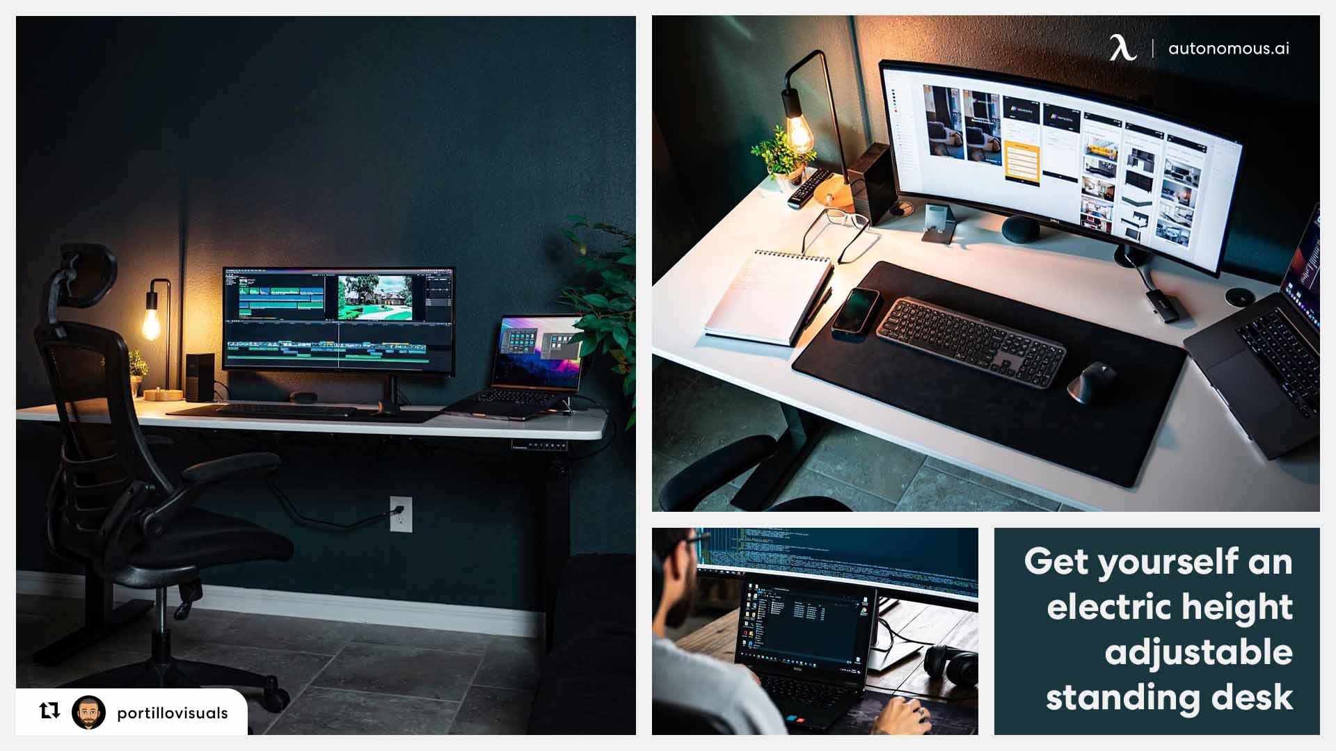 Home trading desk setup: Get yourself an adjustable desk