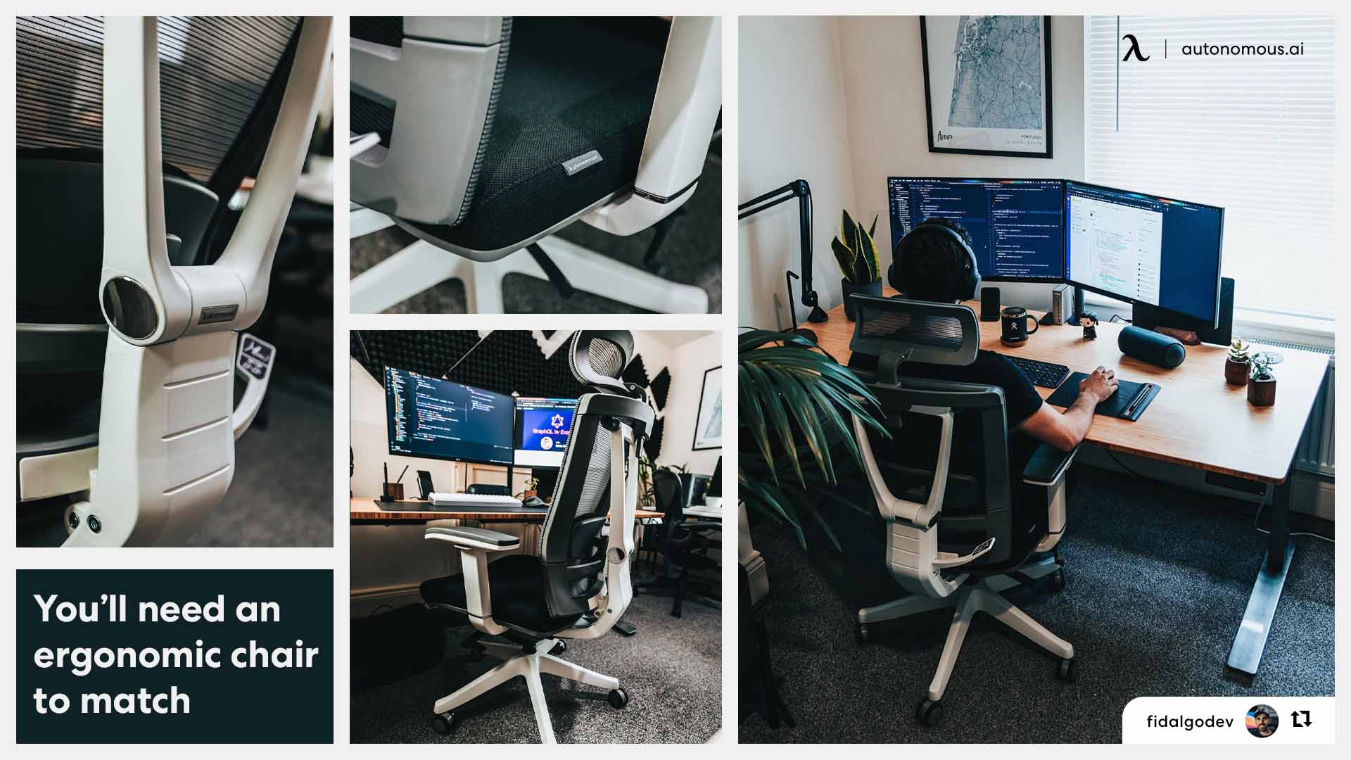 an ergonomic chair to match trading setup