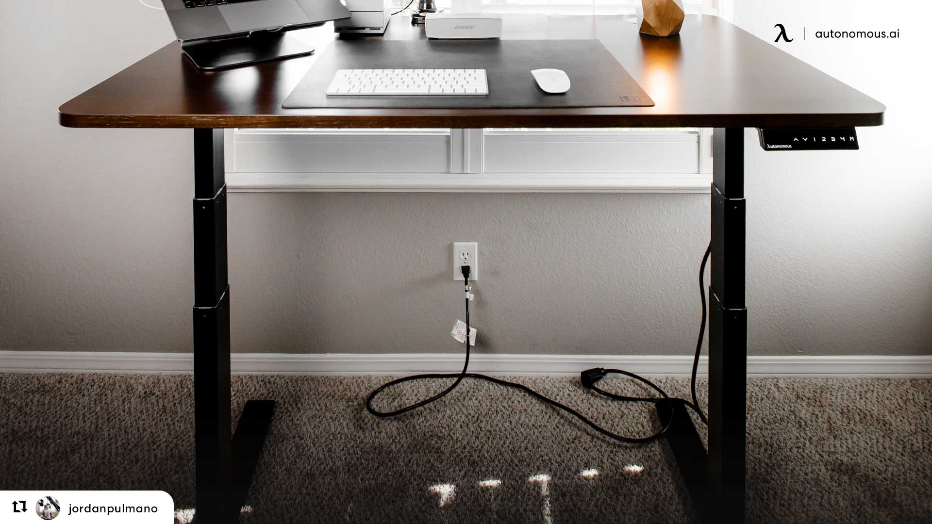 Sit Stand Desk Cable Management