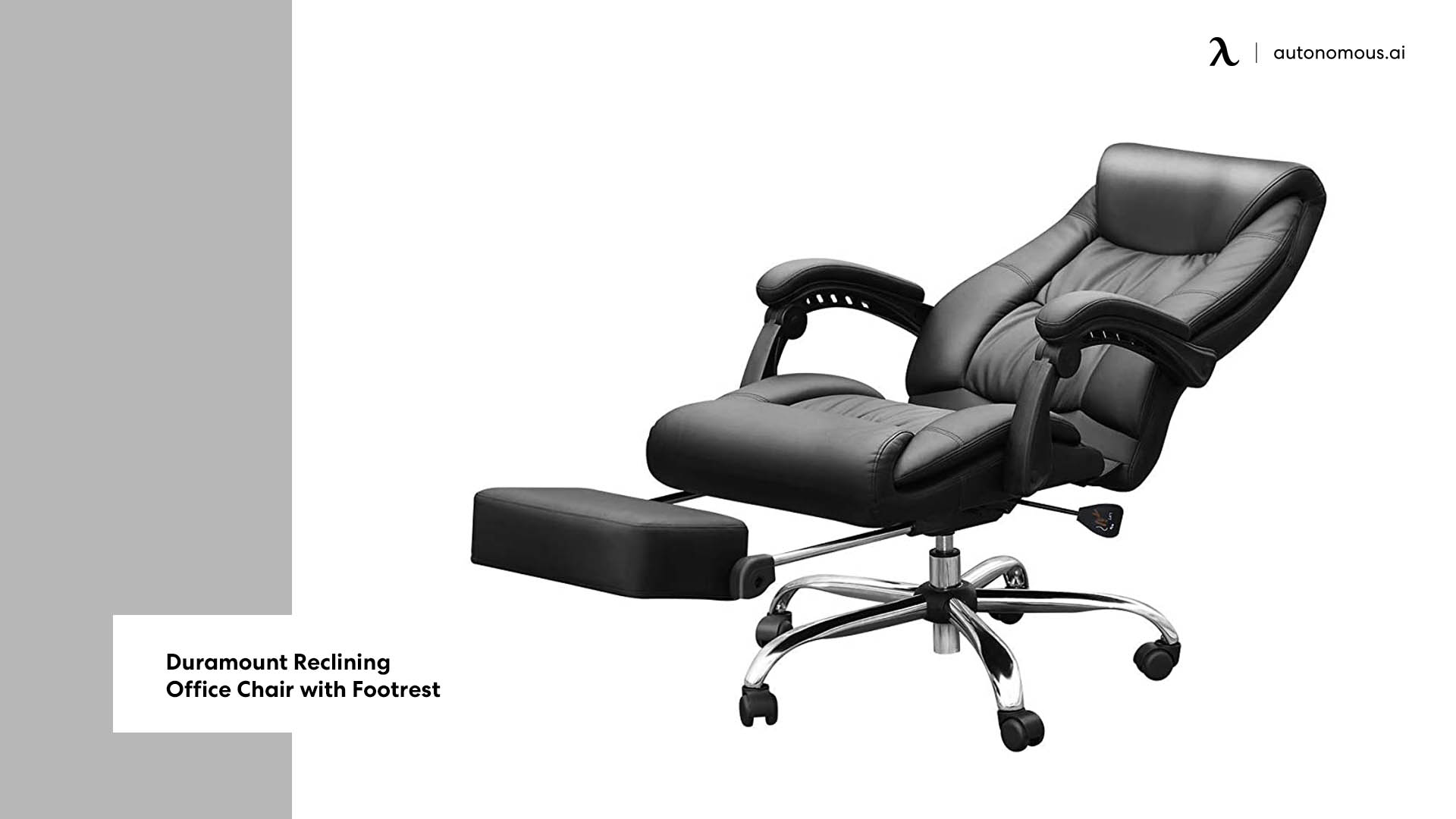 ONPNO Reclining Office Chair with Massage, Ergonomic w/Foot Rest, PU L –  Mega Mart Center