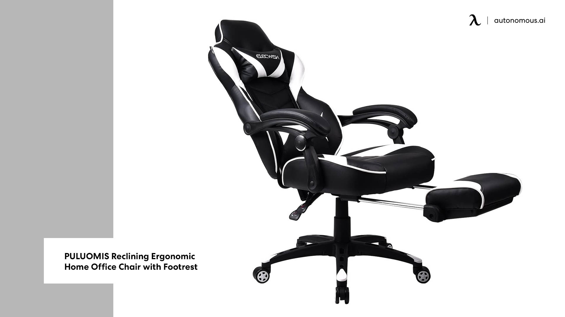 Elecwish ELECWISH Ergonomic Office Recliner Chair, Mesh Computer Desk Chair  High Back Racing Style with Lumbar Support, Adjustable