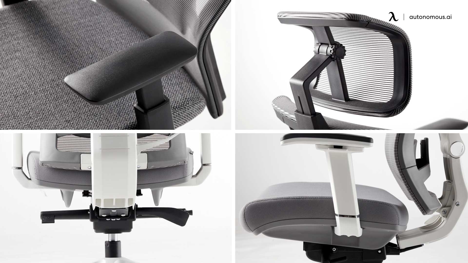 Office chair with armrests