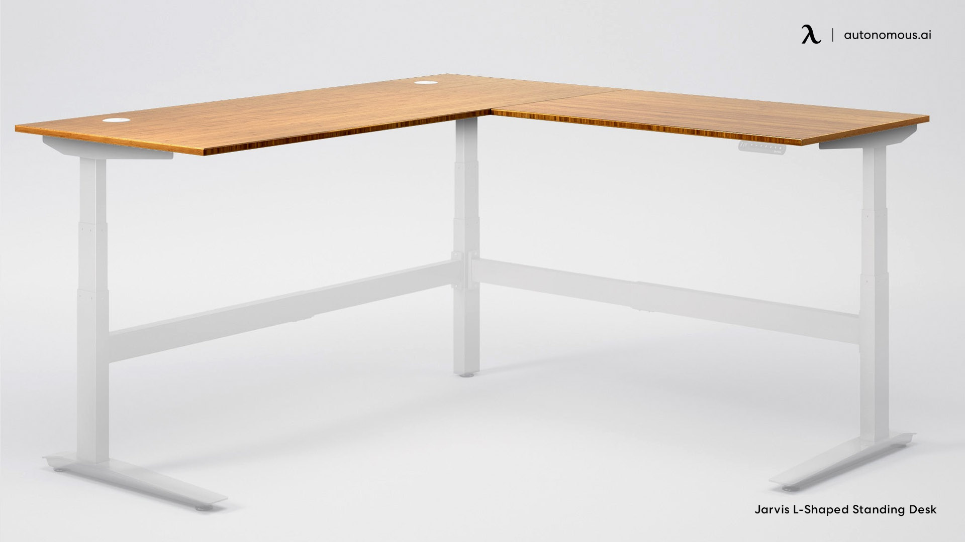 L-Shaped Standing Desk by Jarvis