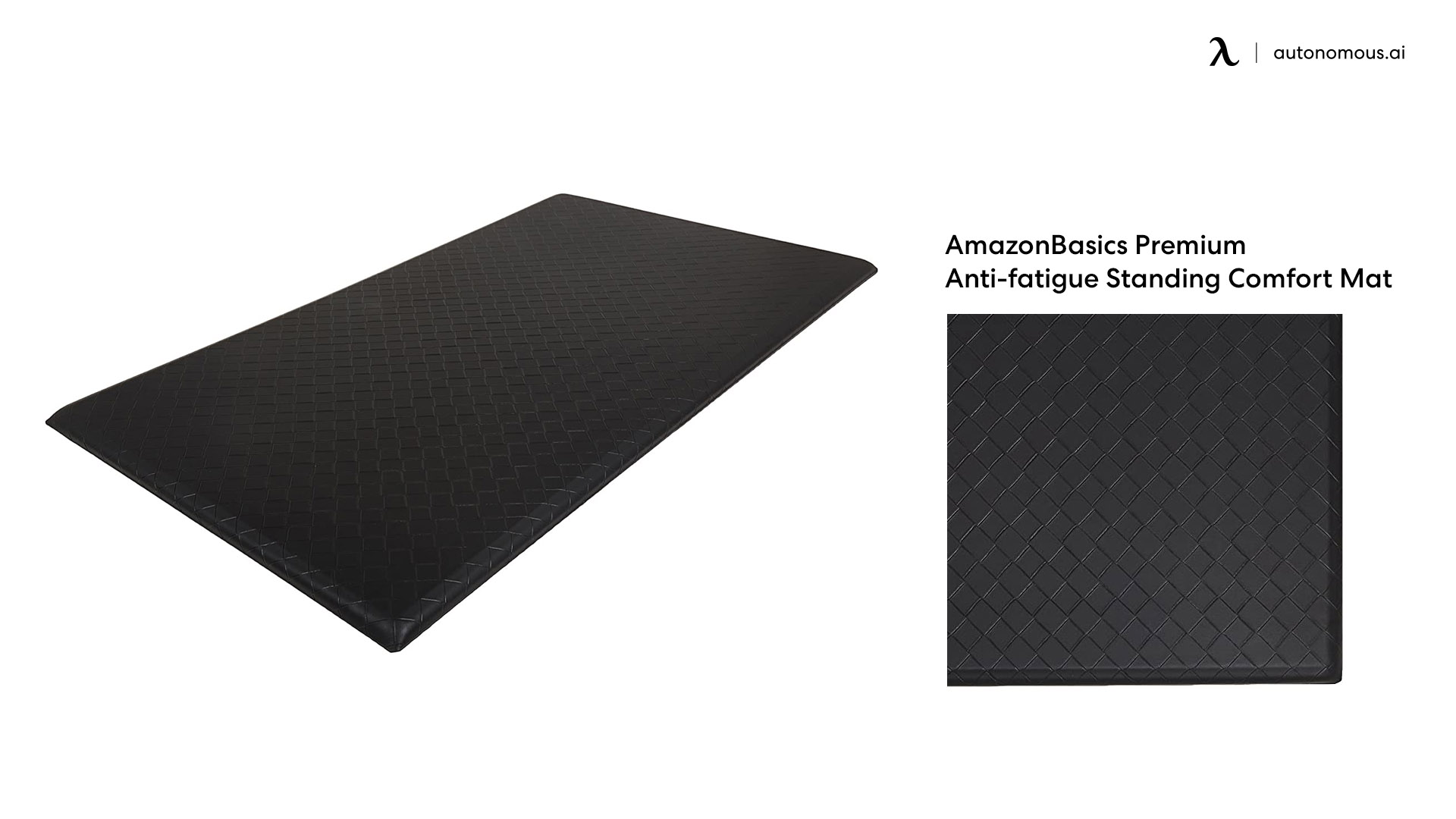 AmazonBasics Premium Anti-fatigue Standing Comfort Mat