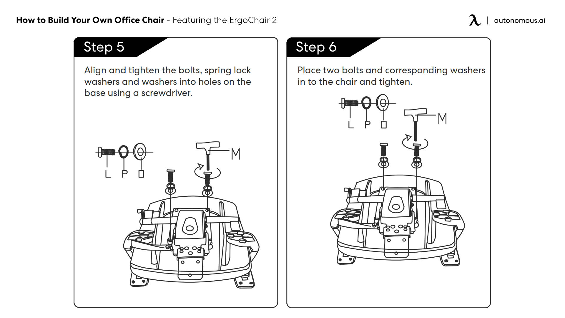 Featuring the ErgoChair 2