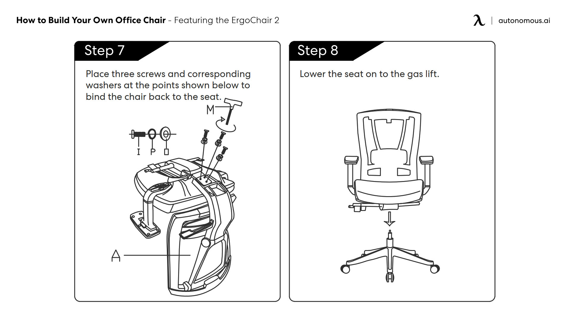 Featuring the ErgoChair 2