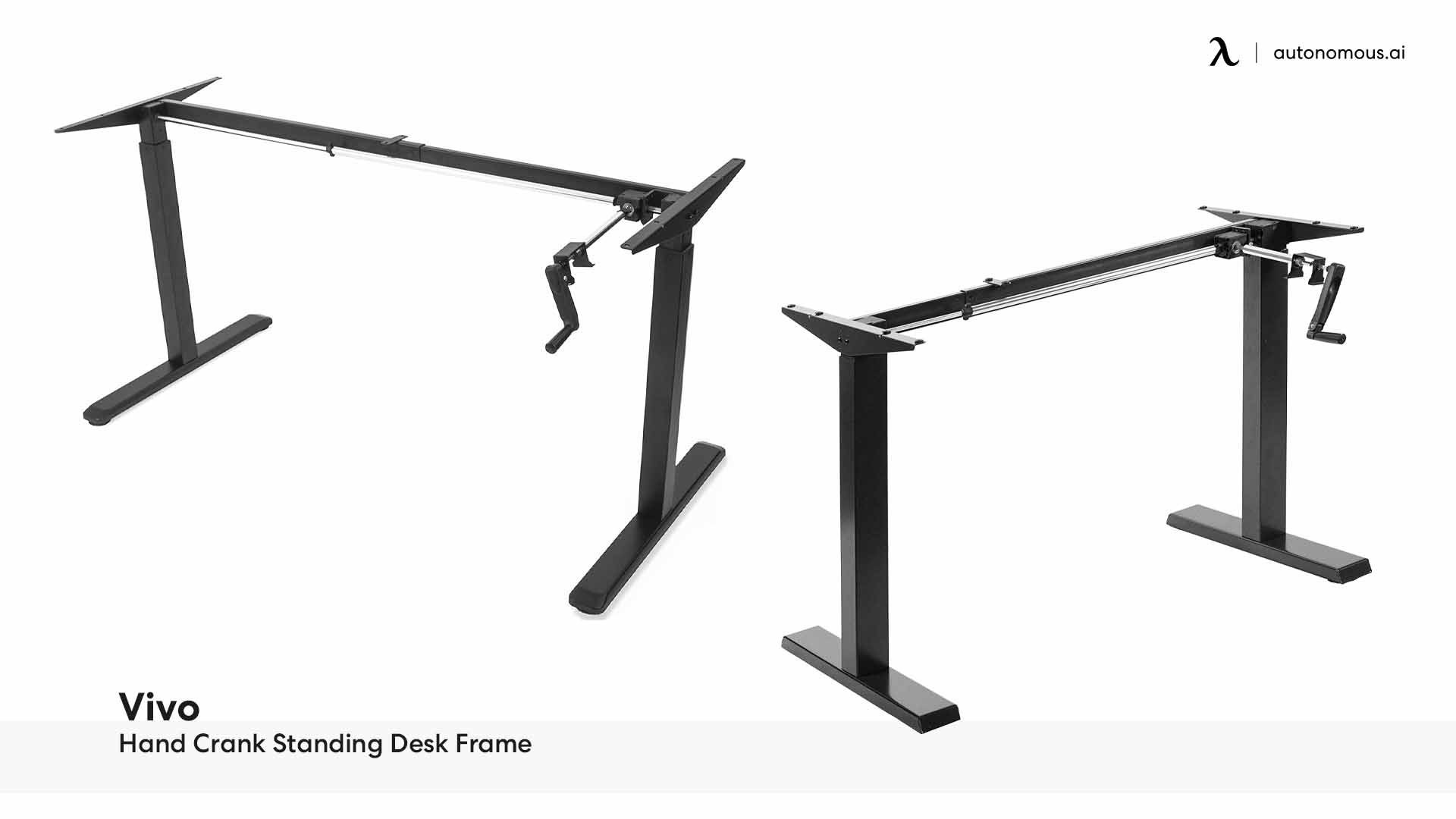 Vivo Hand Crank Standing Desk Frame