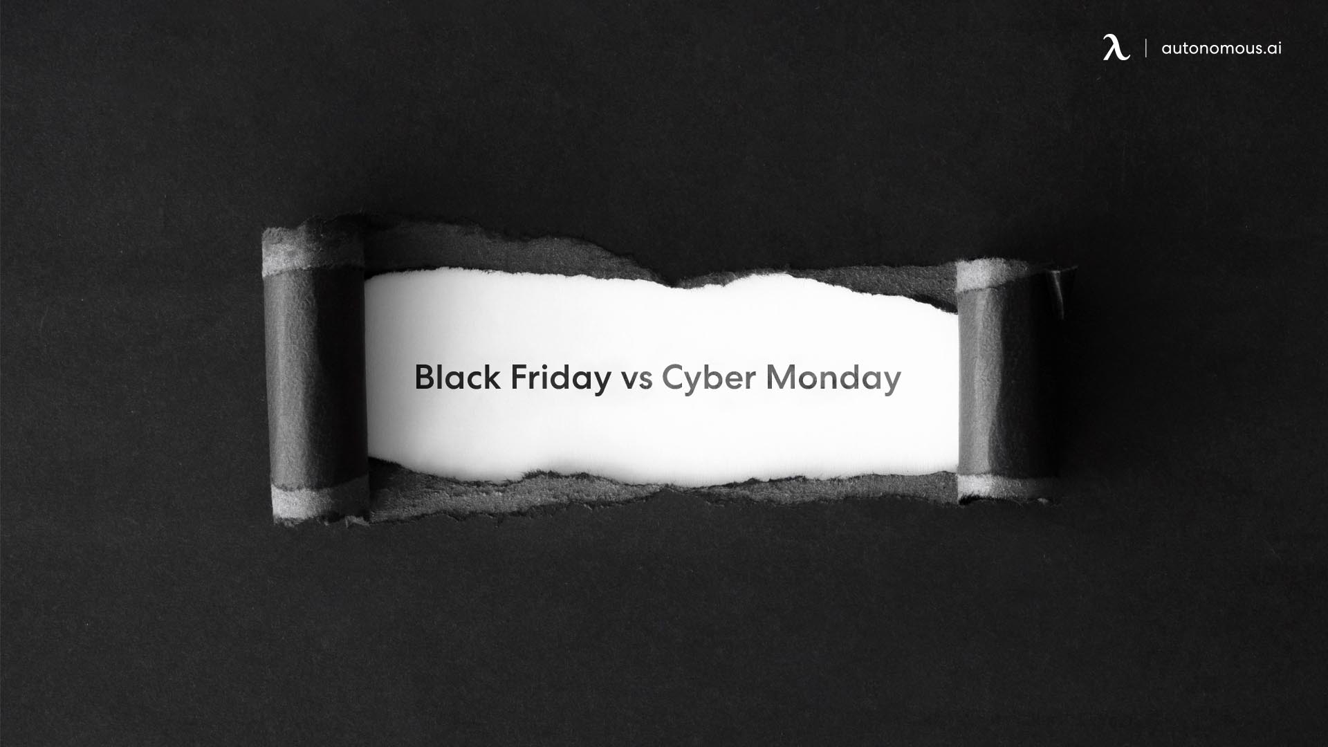 Black Friday and Cyber Monday