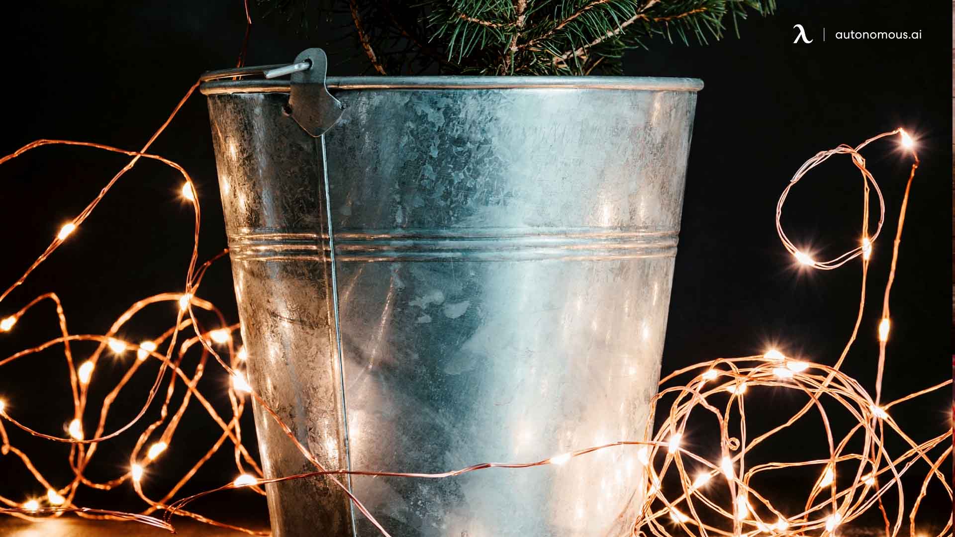 Chalk Pen Galvanized Buckets