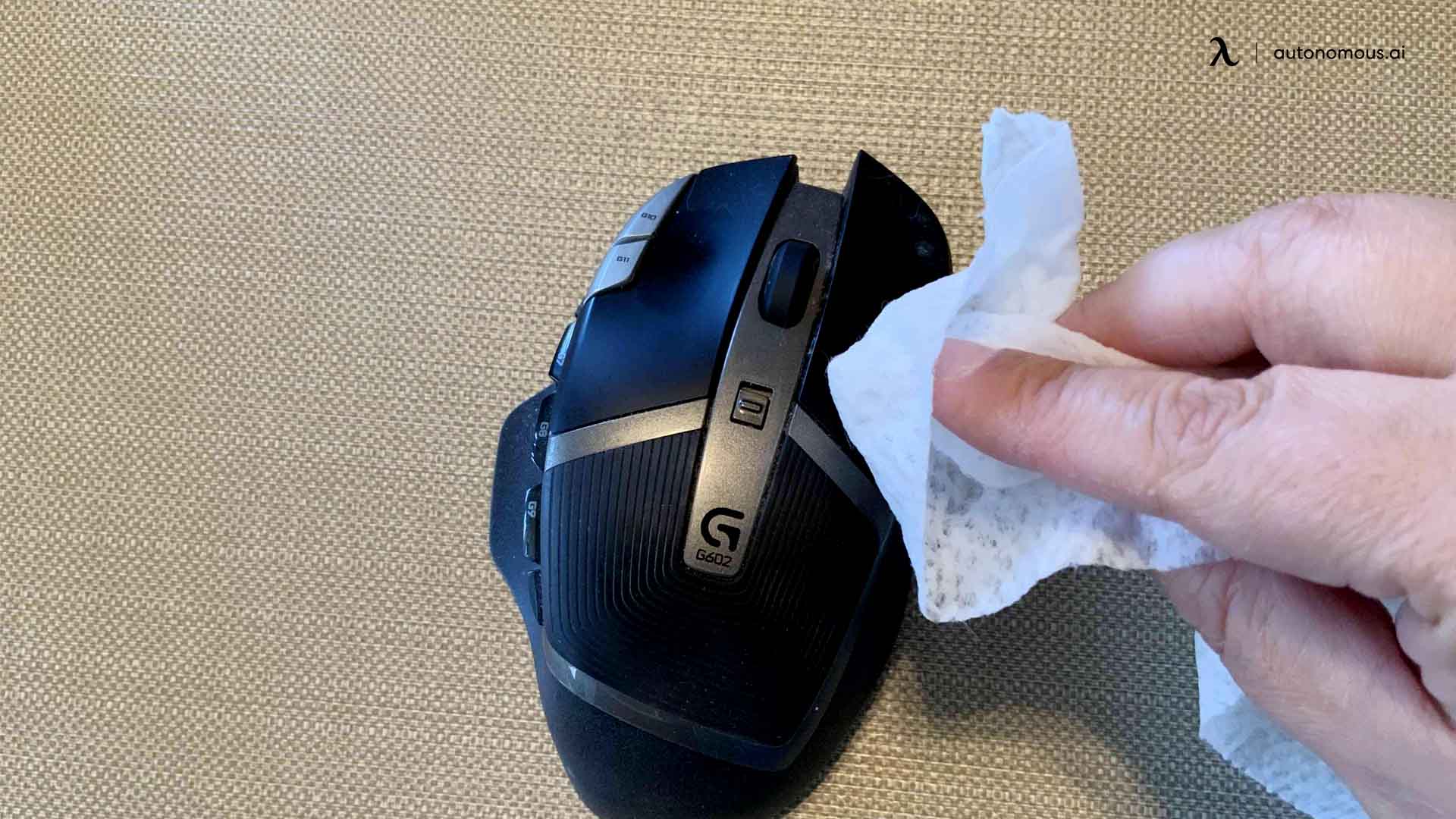 Clean your computer mice