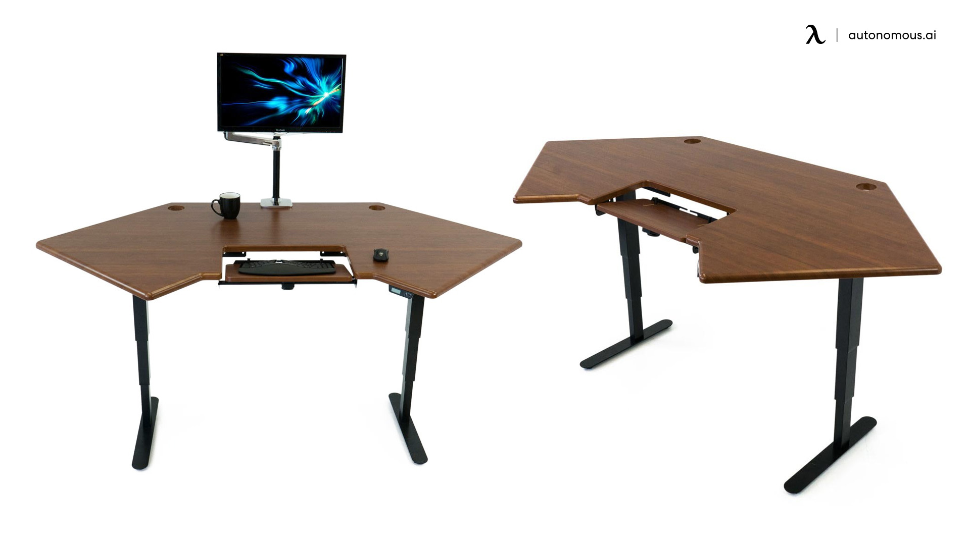 iMovR Cascade L-Shaped Standing Desk
