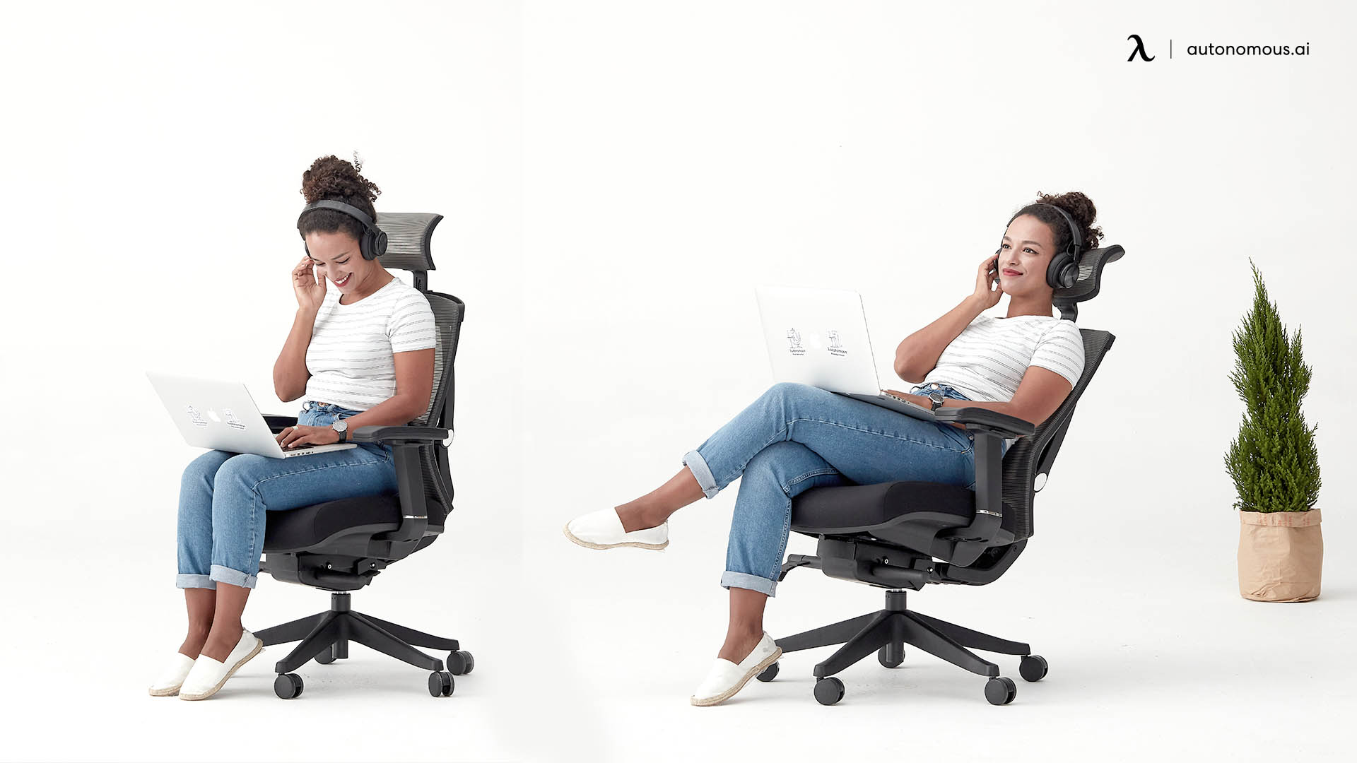 Stylish ergonomic chair