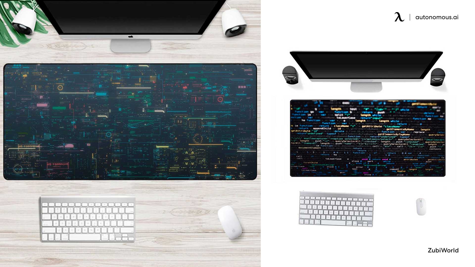 Coding desk cover