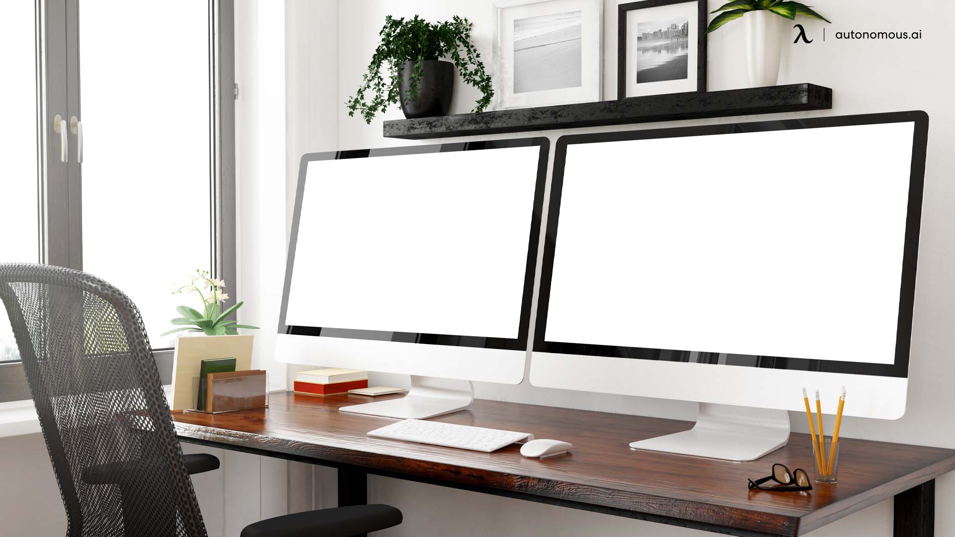 Best Desk Placement for your Home Office - Plank and Pillow