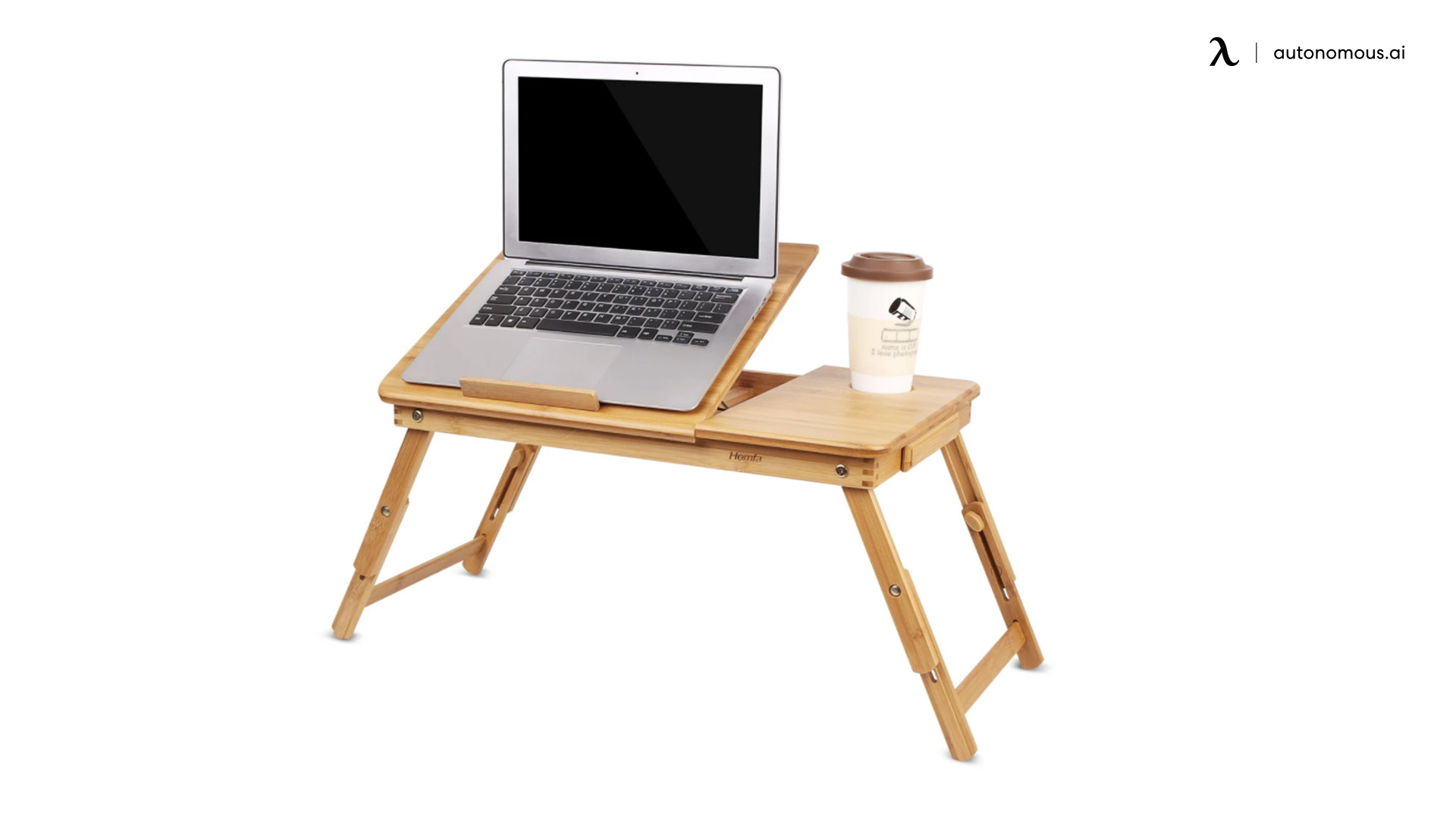 The HOMFA Bamboo Laptop Desk