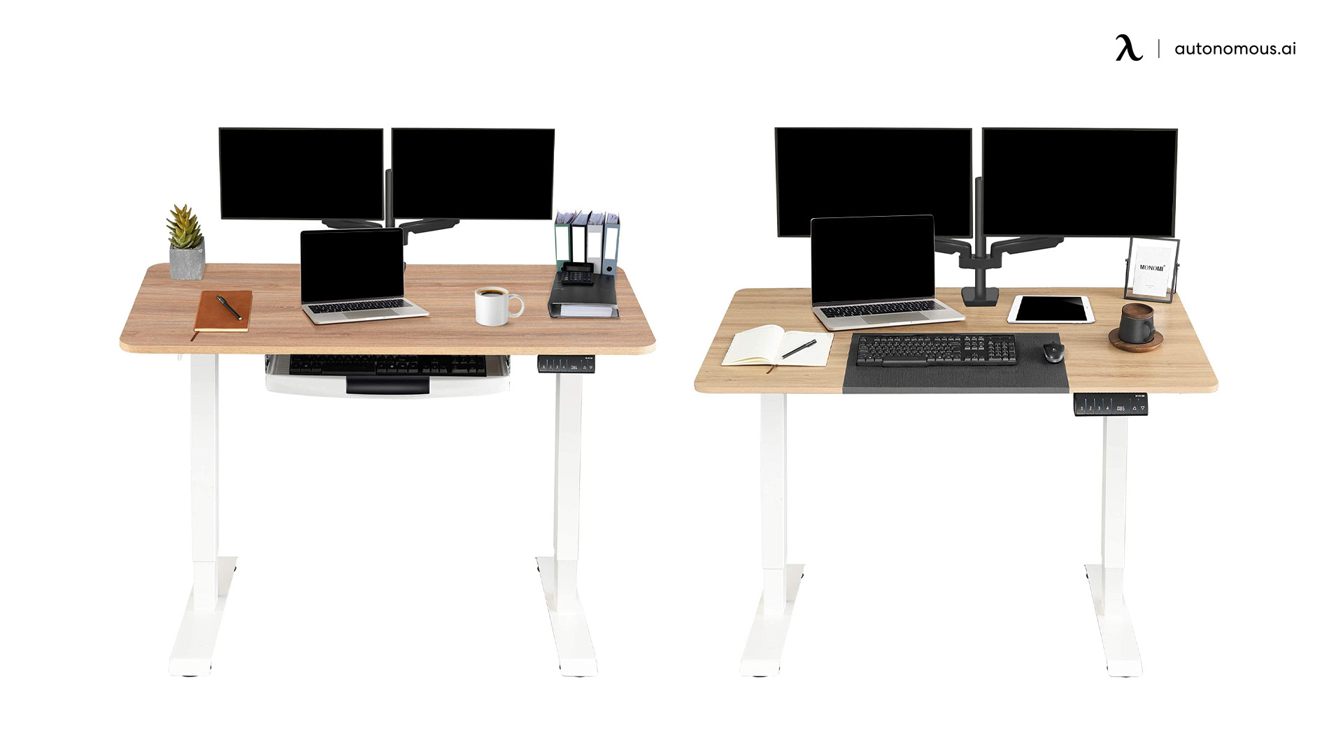MONOMI Electric Height Adjustable Standing Desk