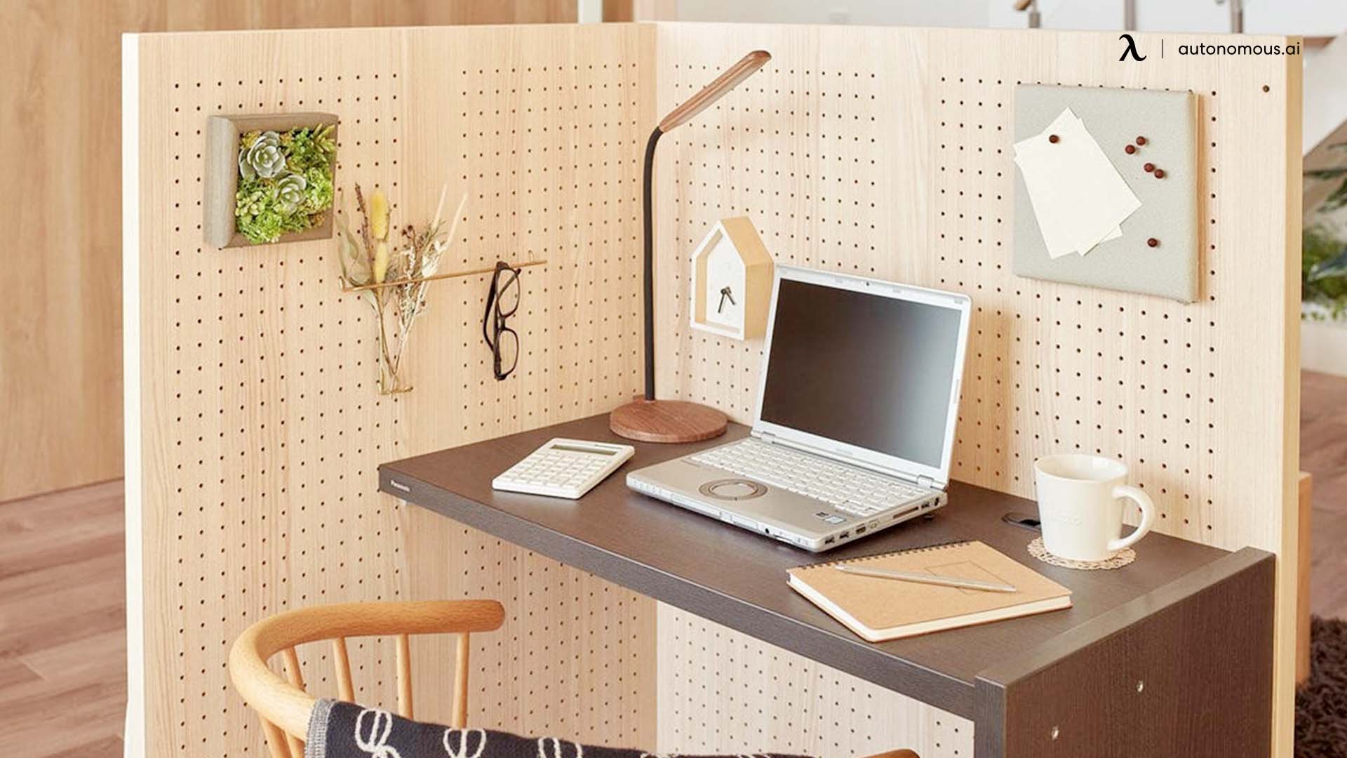 DIY Cubicle Desk