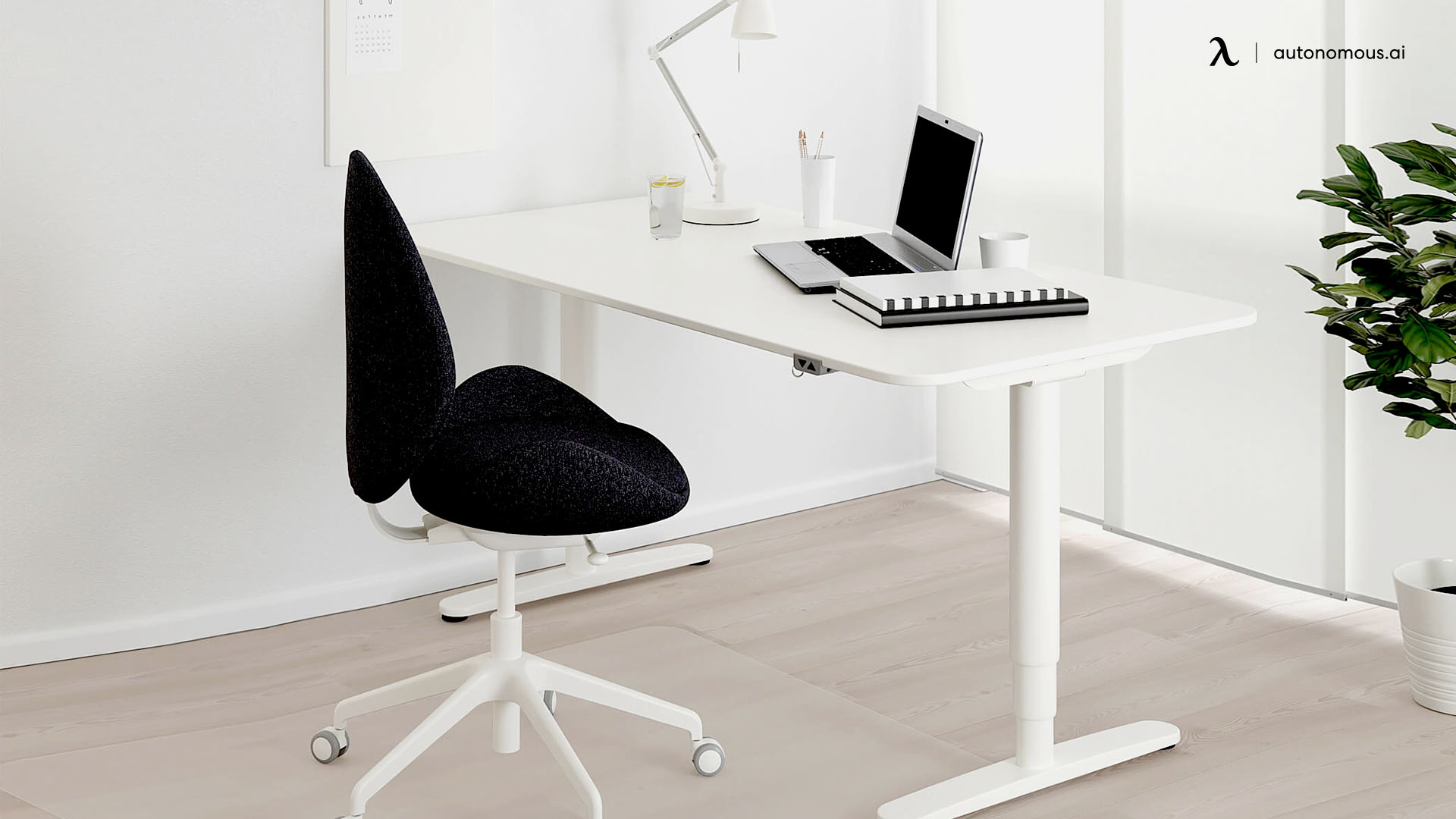 IKEA Bekant Small Sit-stand Desk