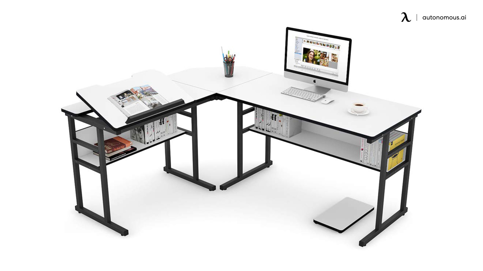 Tribesigns Modern L-Shaped Desk