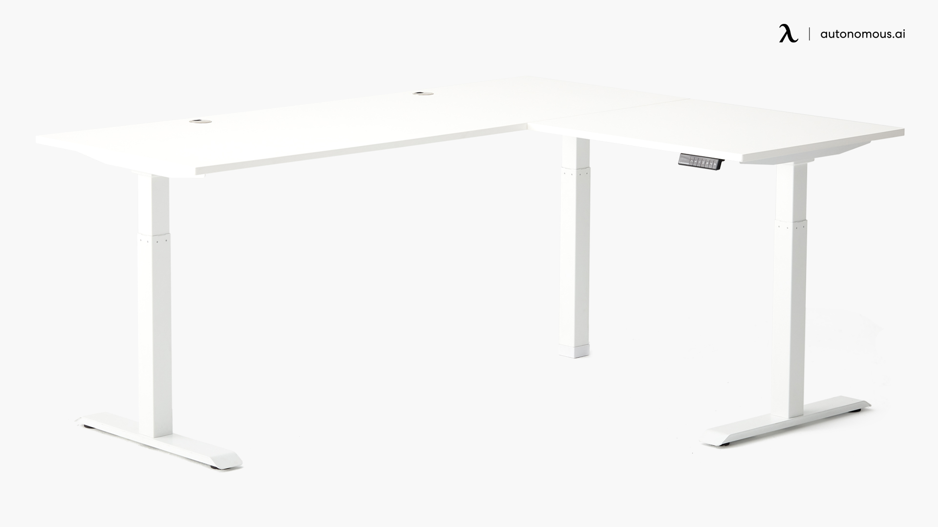 L-Shaped Standing Desk by Autonomous