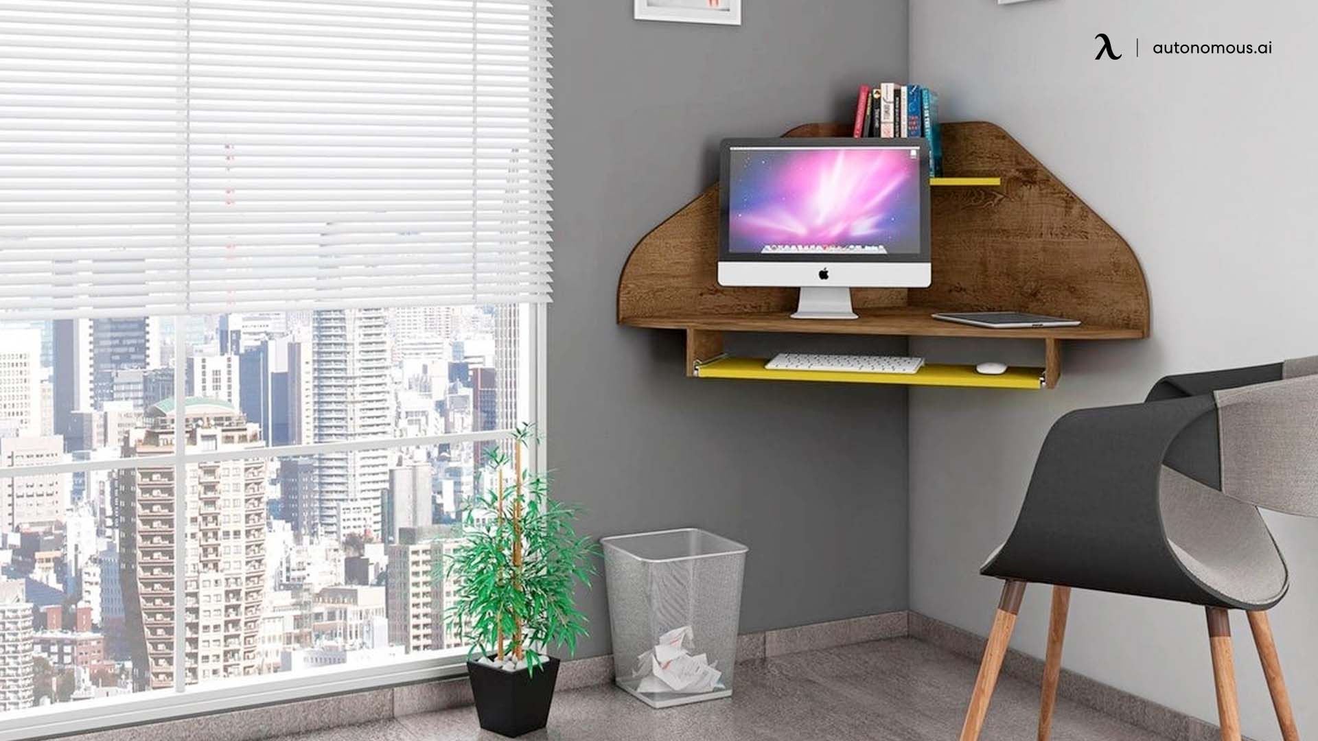 Floating desk