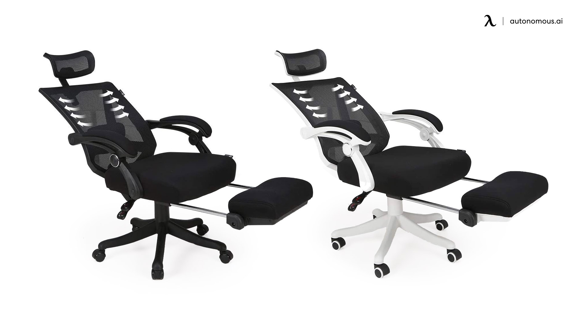 HBADA E1 Ergonomic Chair With Footrest