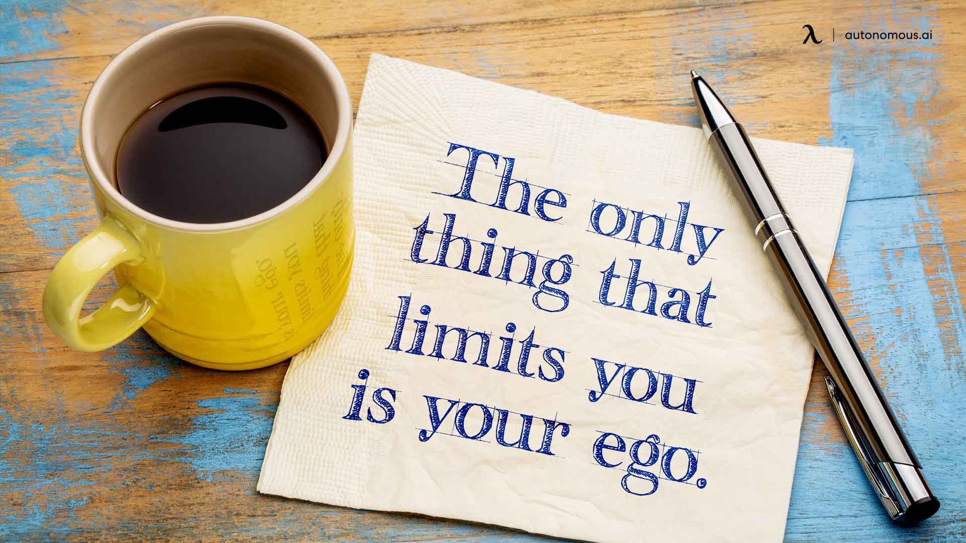 let go of your ego