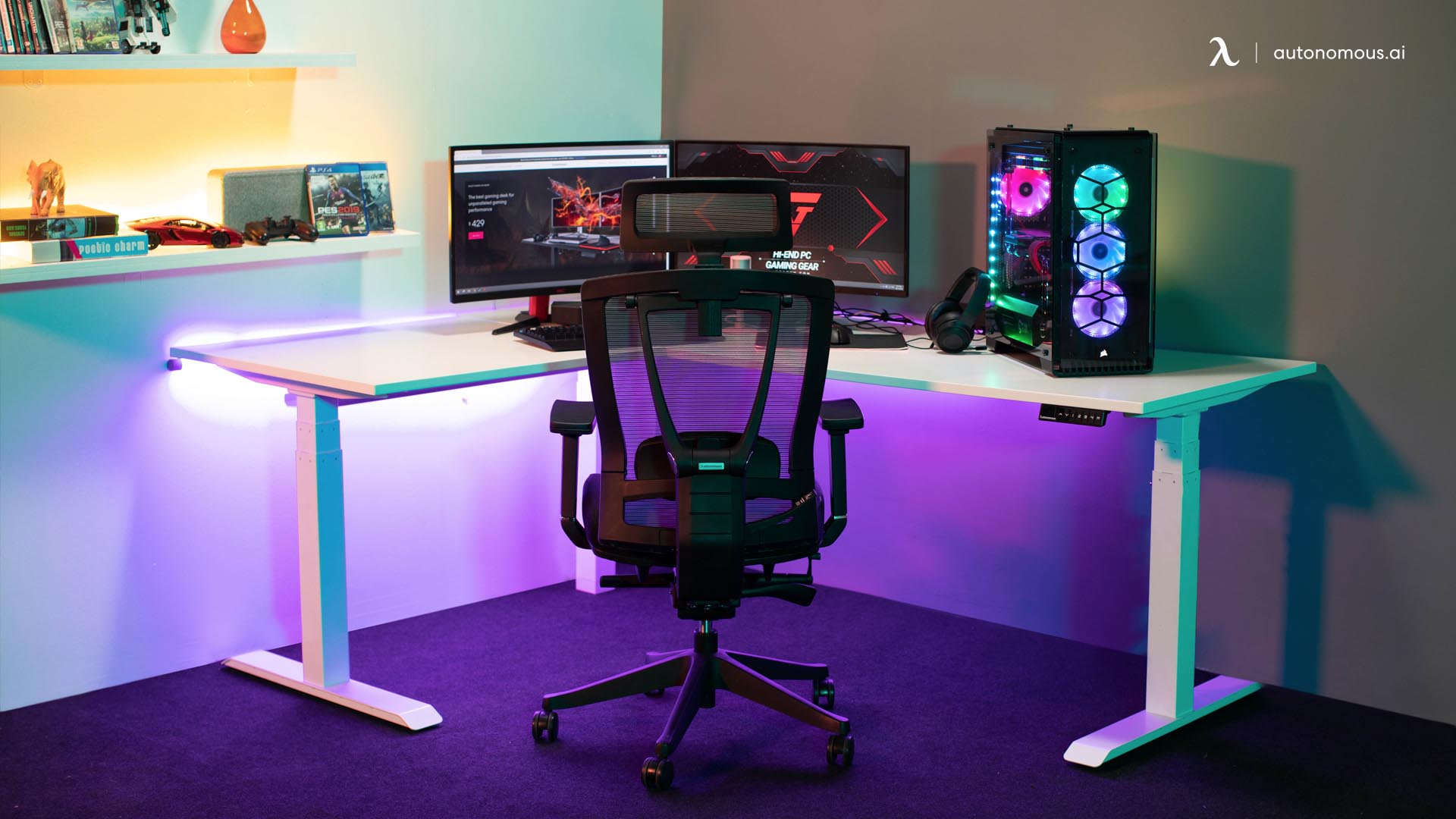 The 25 Best Corner and L-Shaped Gaming Desk for 2022 Gamers
