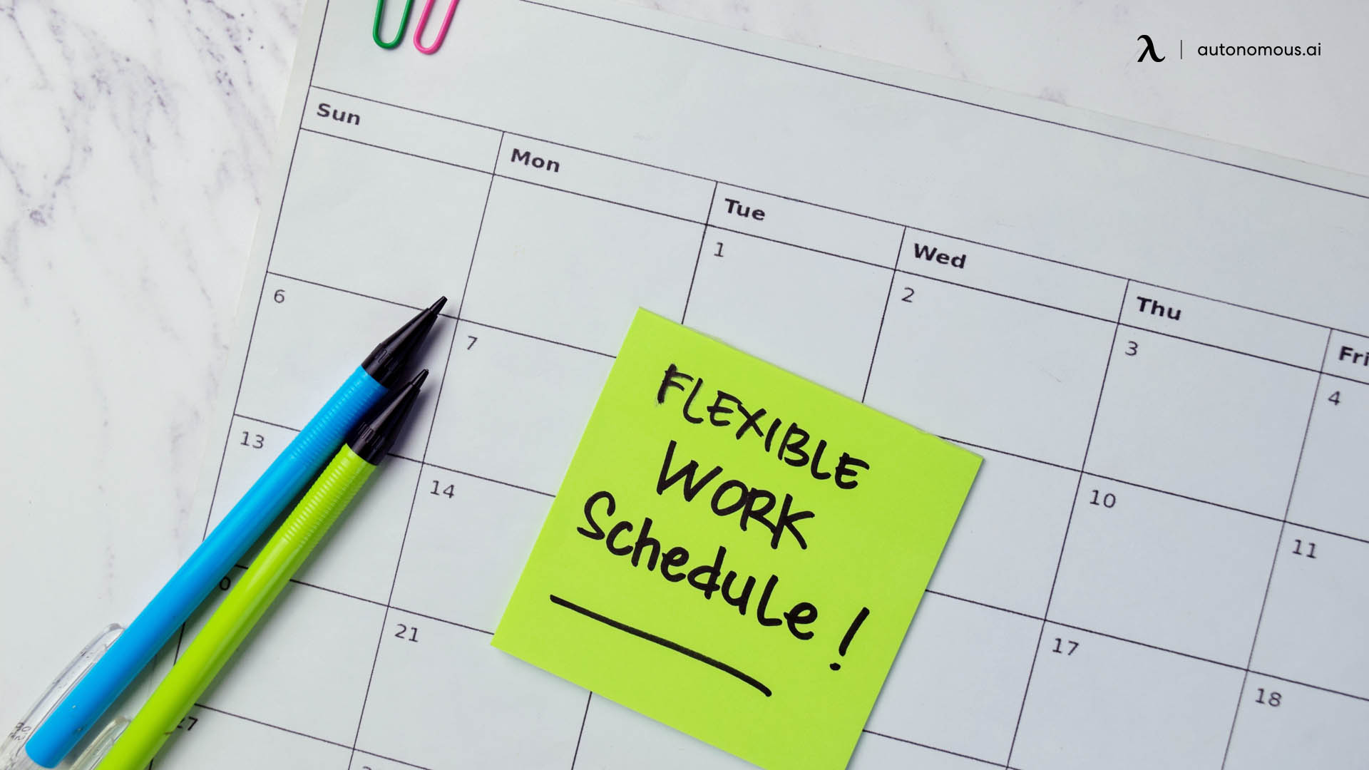 Schedule Flexibility