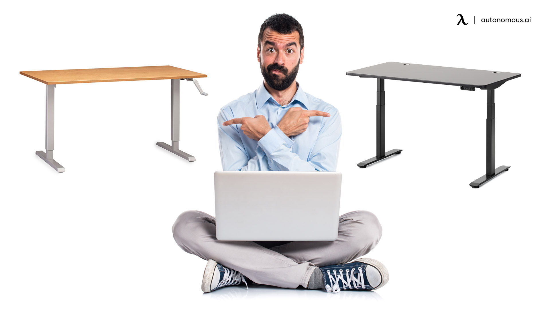 Difference between Electric vs Manual Standing Desks Frame