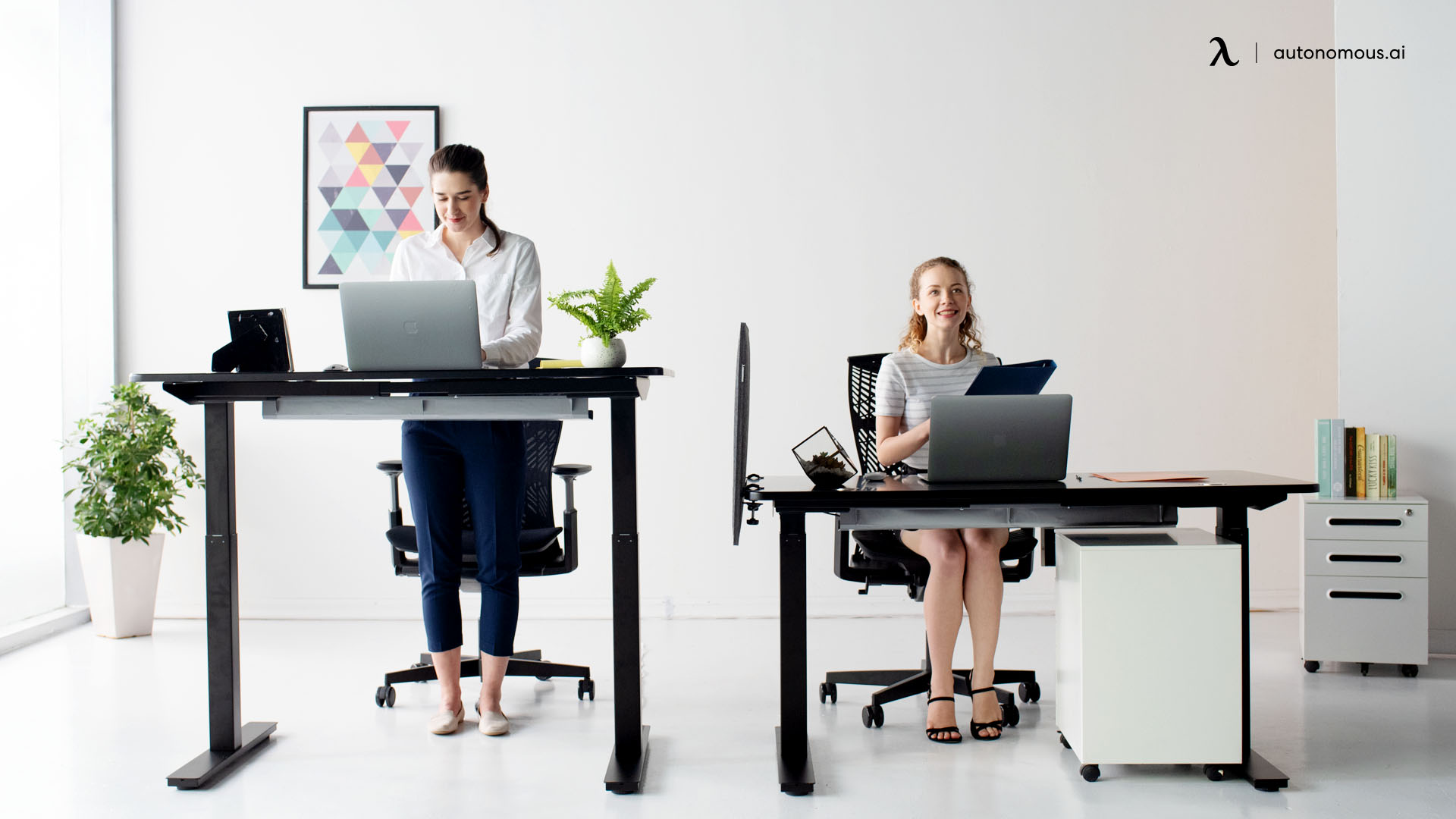 What are standing desks?