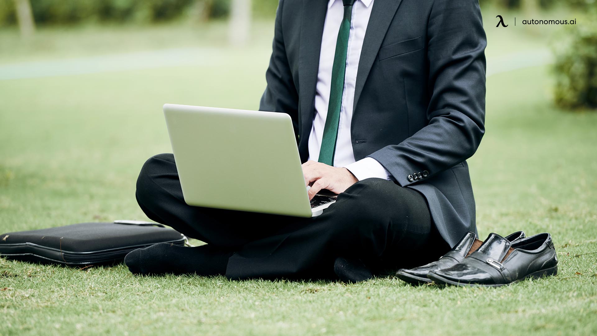 Sitting on ground