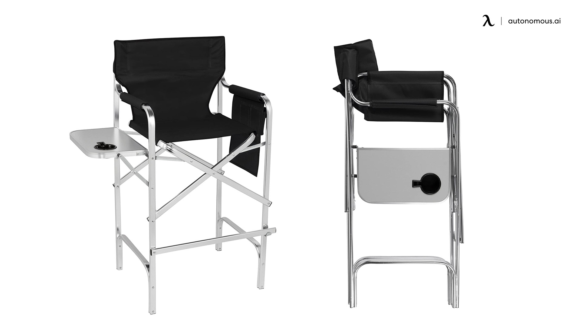 Trademark Innovations Aluminum Frame Chair