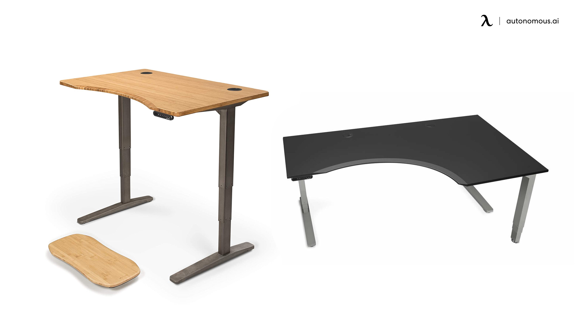 Uplift V2 Curved Electric Standing Desk