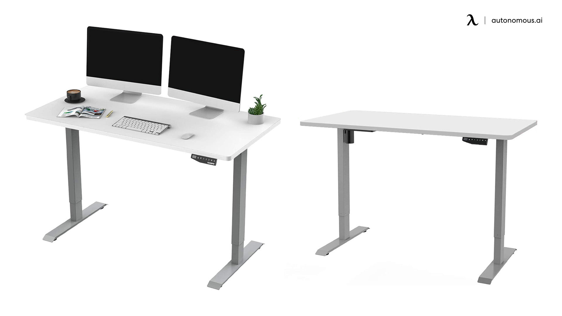 Flexispot’s EN1 Electric White Standing Desk