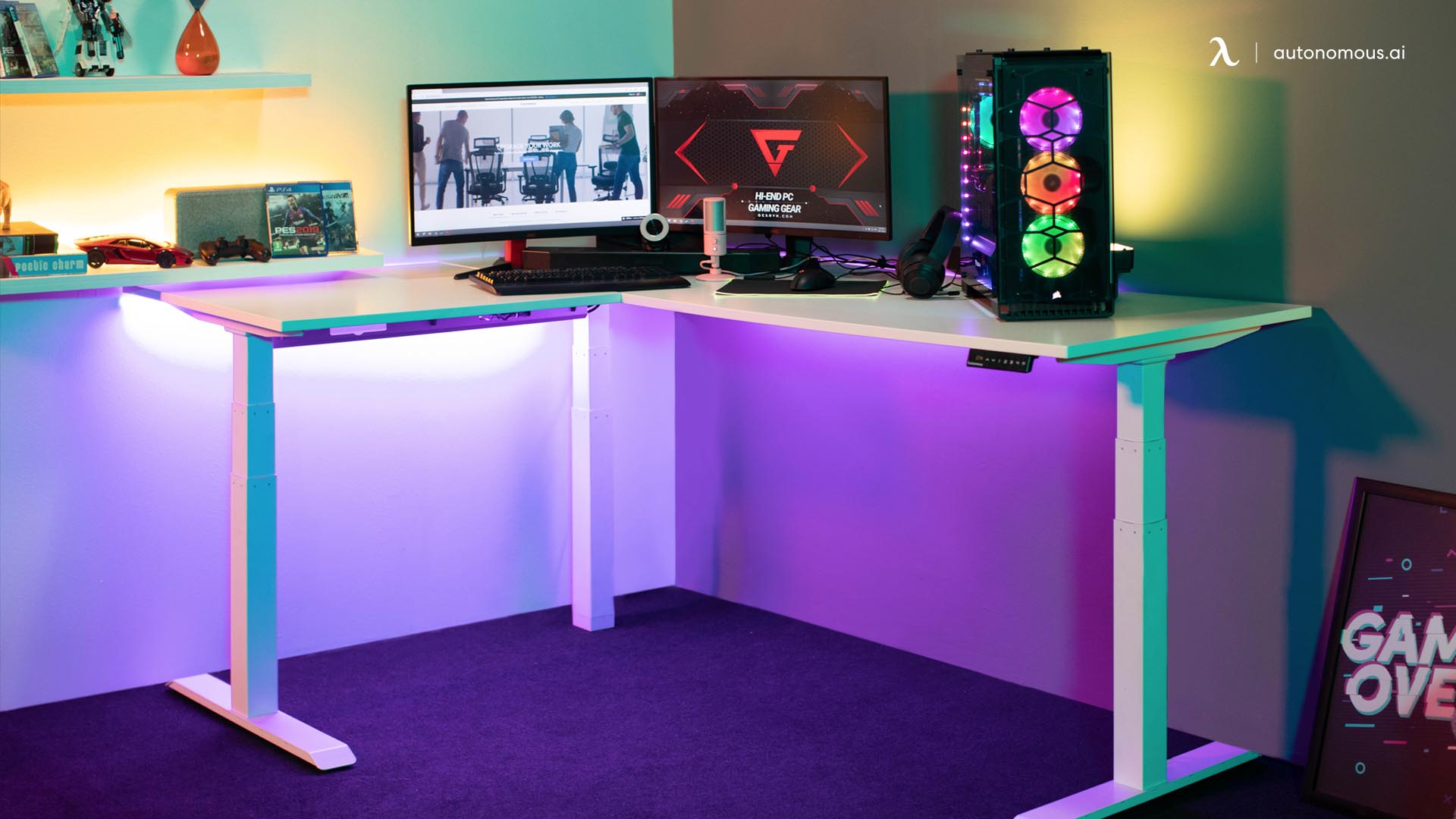 What is The Best LED Desk Light for an RGB Desk